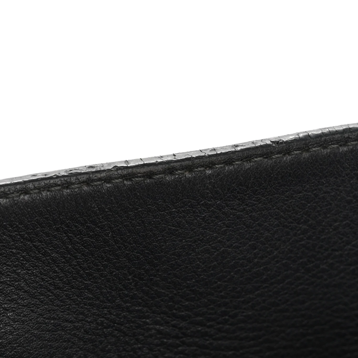 Calfskin Small Puzzle Bag Grey Multitone - Image 12