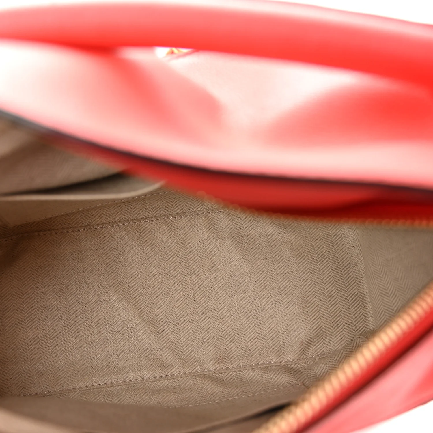 Calfskin Small Puzzle Bag Scarlet - Image 5