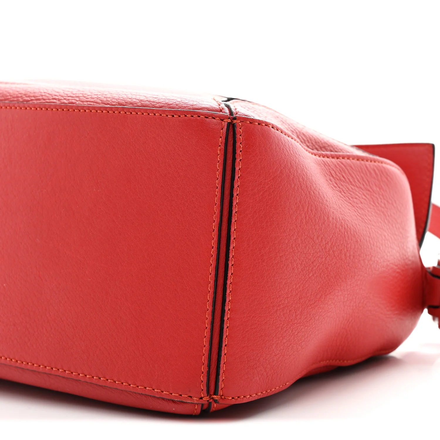 Calfskin Small Puzzle Bag Scarlet - Image 9