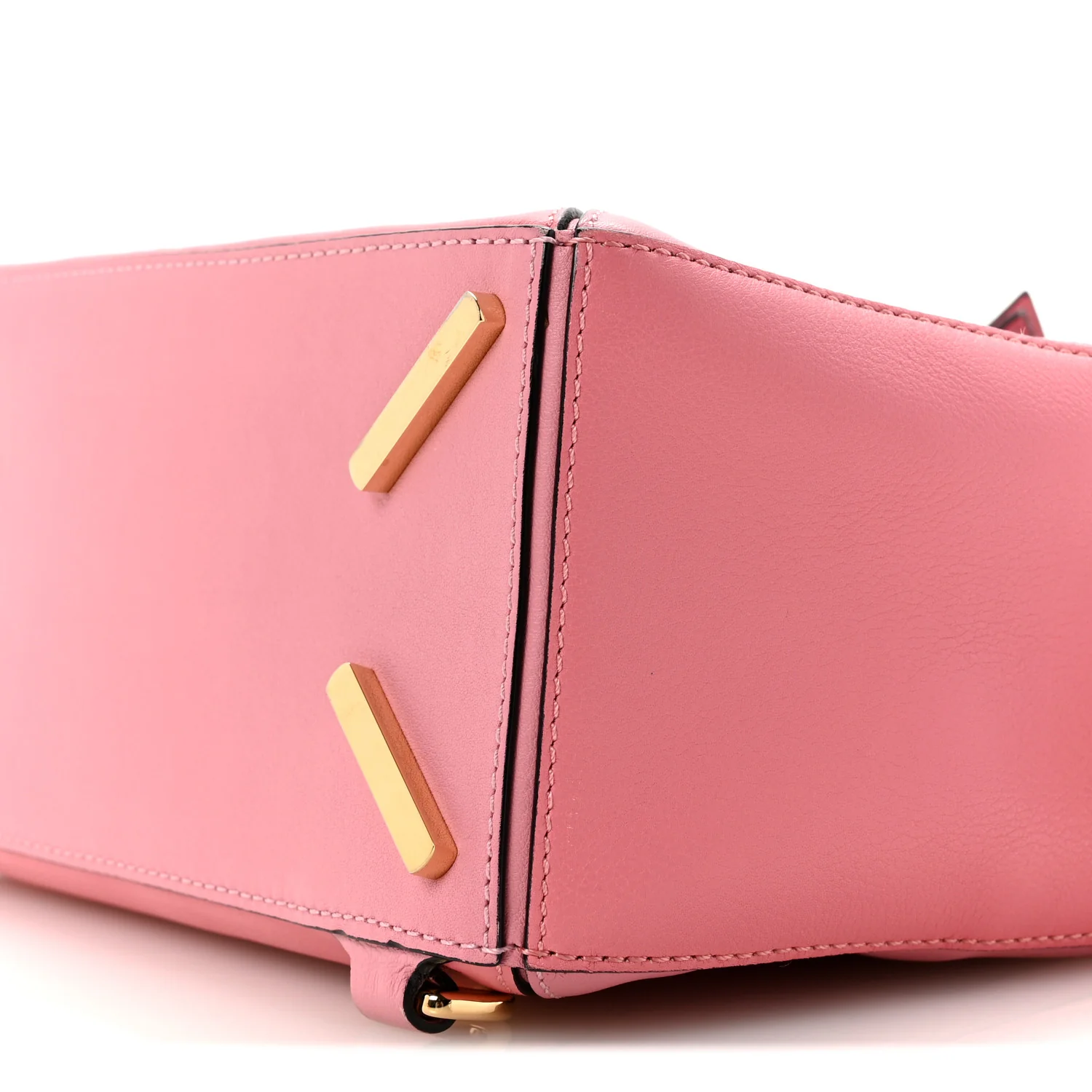 Calfskin Small Puzzle Bag Soft Pink - Image 10