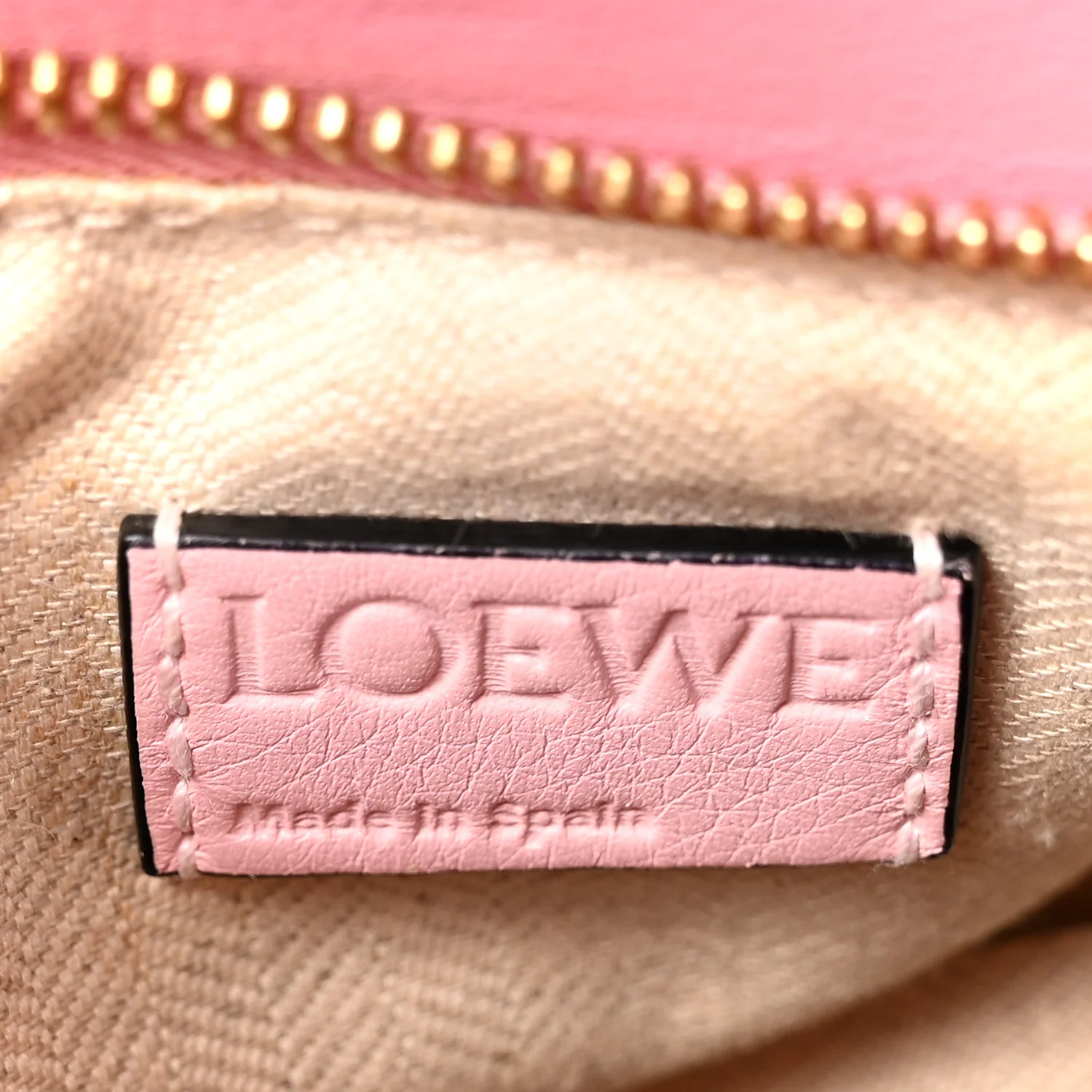 Calfskin Small Puzzle Bag Soft Pink - Image 6