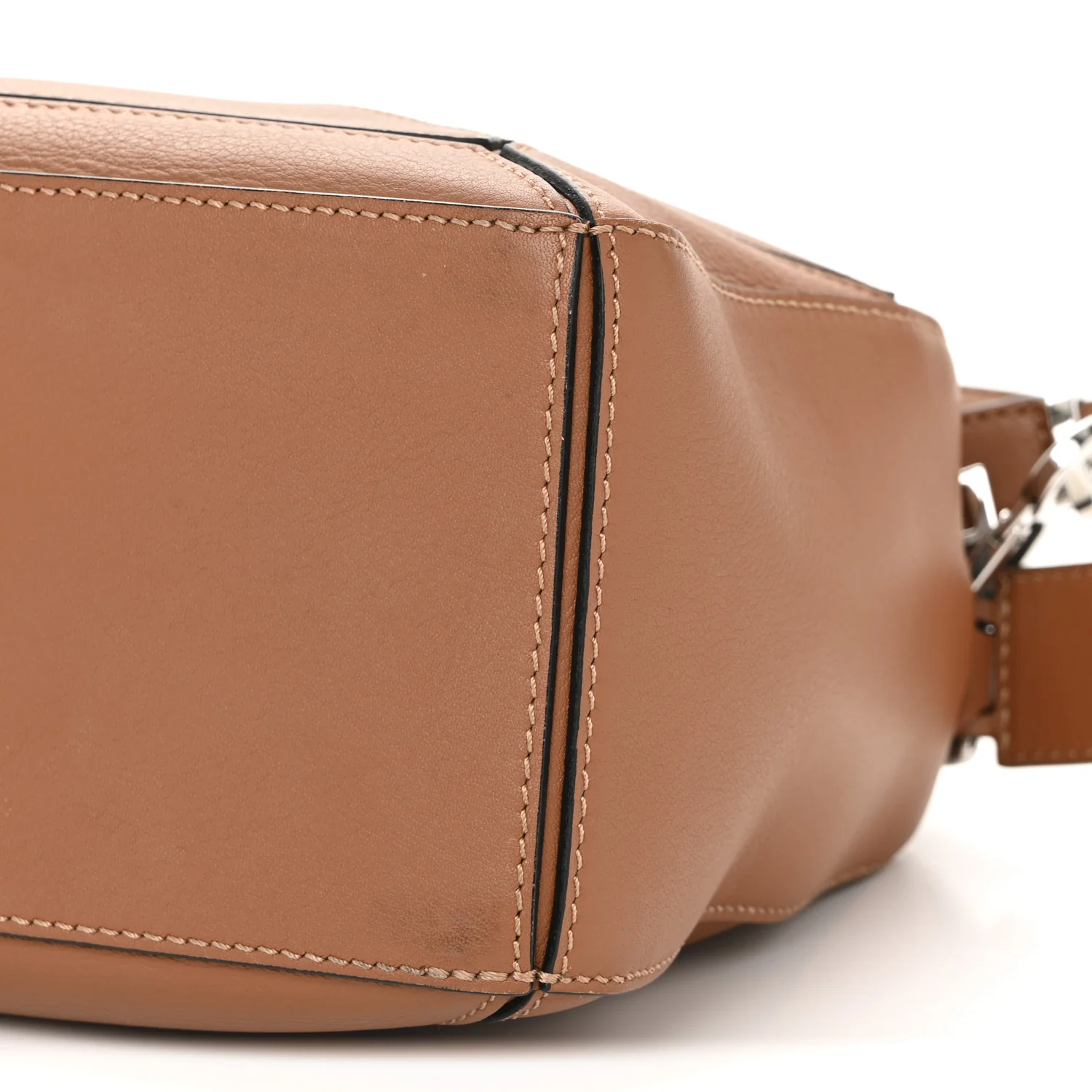 Calfskin Small Puzzle Bag Tan - Image 10