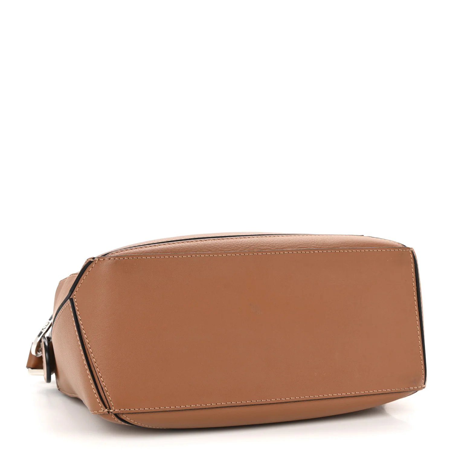 Calfskin Small Puzzle Bag Tan - Image 4