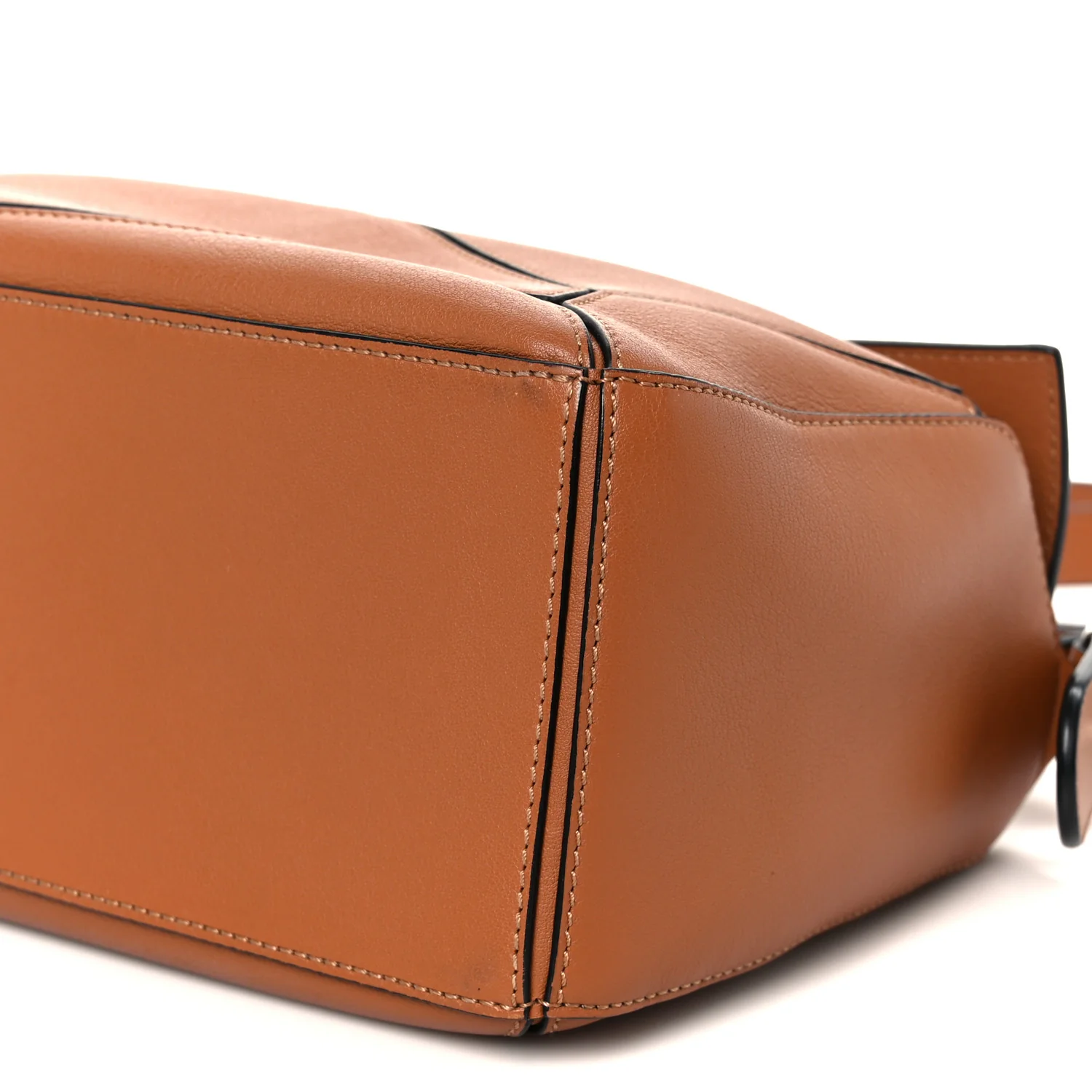 Calfskin Small Puzzle Bag Tan - Image 11