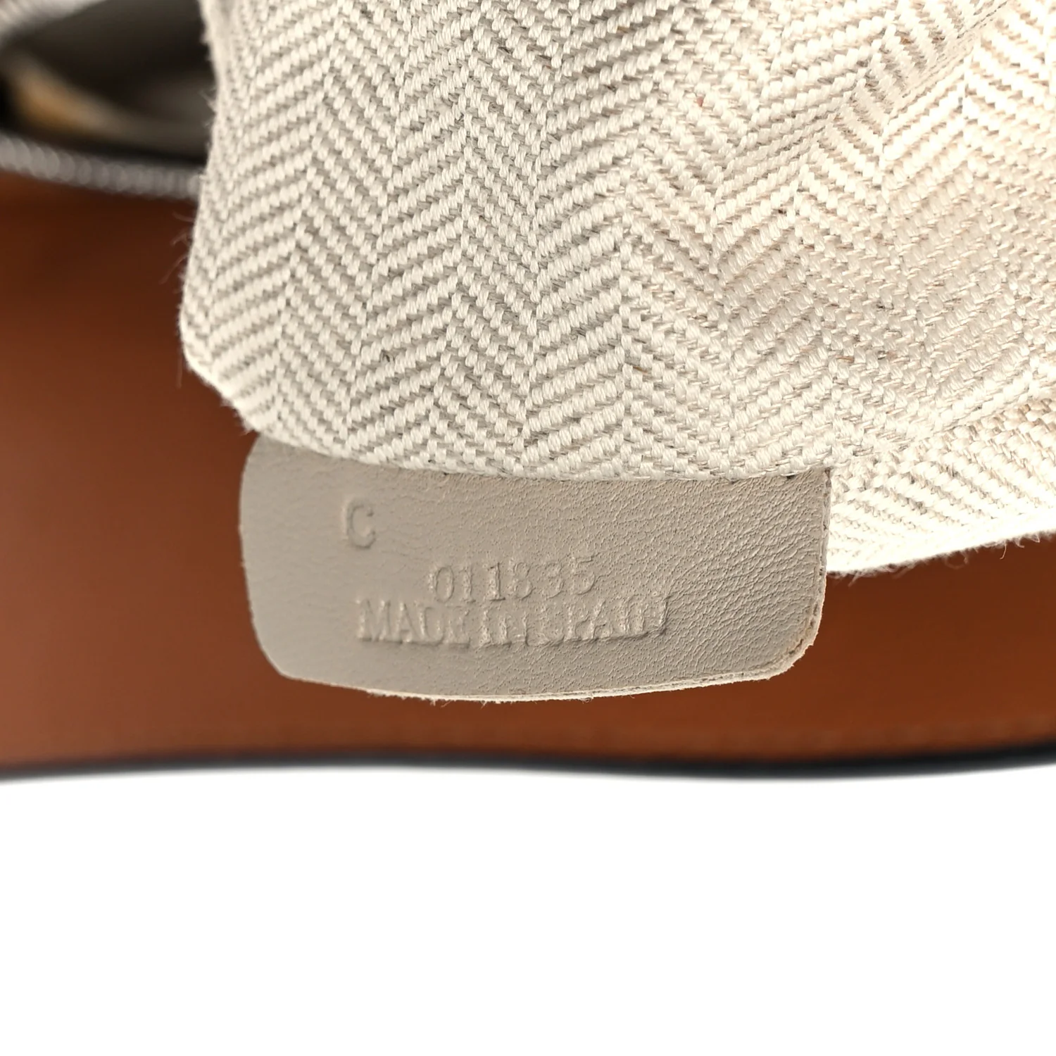 Calfskin Small Puzzle Bag Tan - Image 7