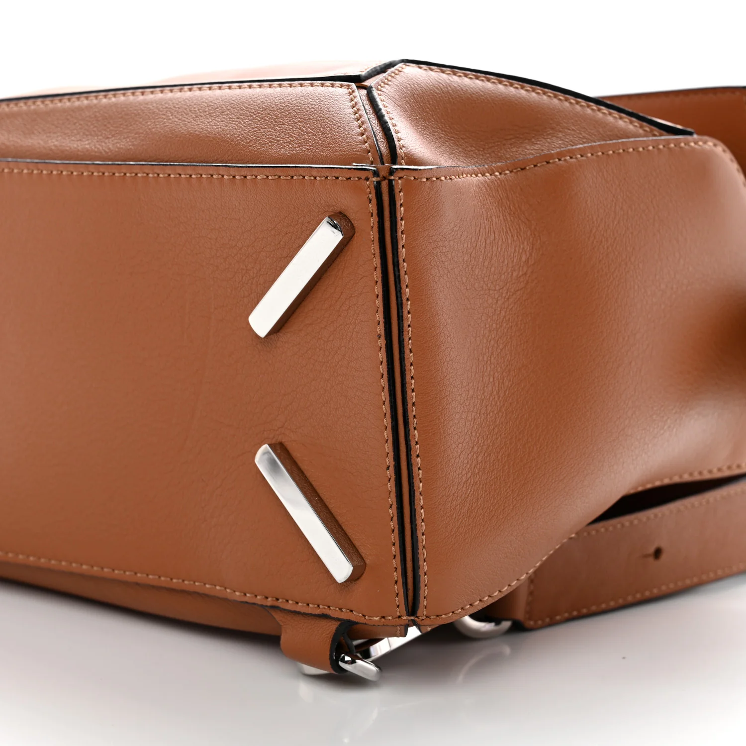 Calfskin Small Puzzle Bag Tan - Image 10