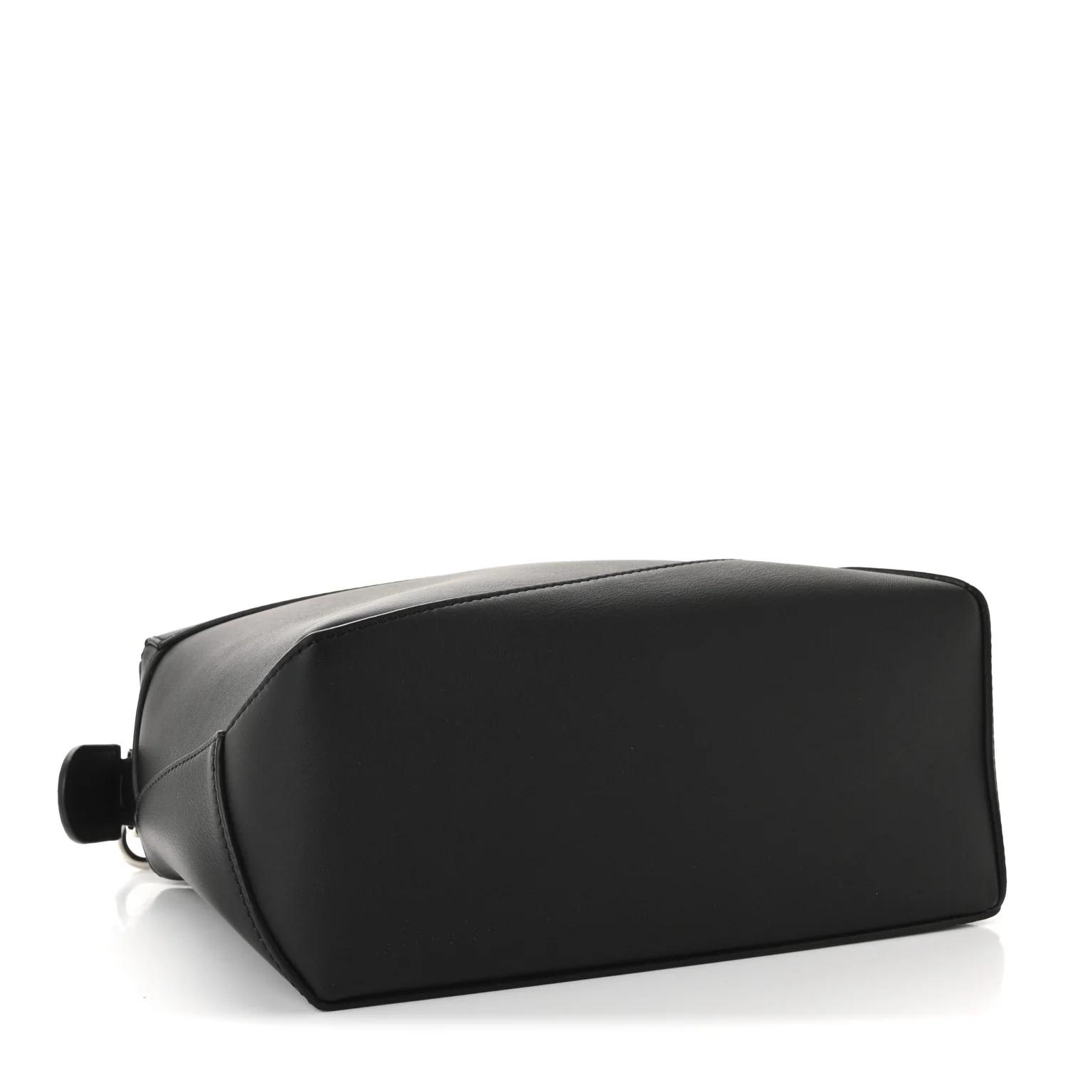 Calfskin Small Puzzle Edge Bag Black - Image 3