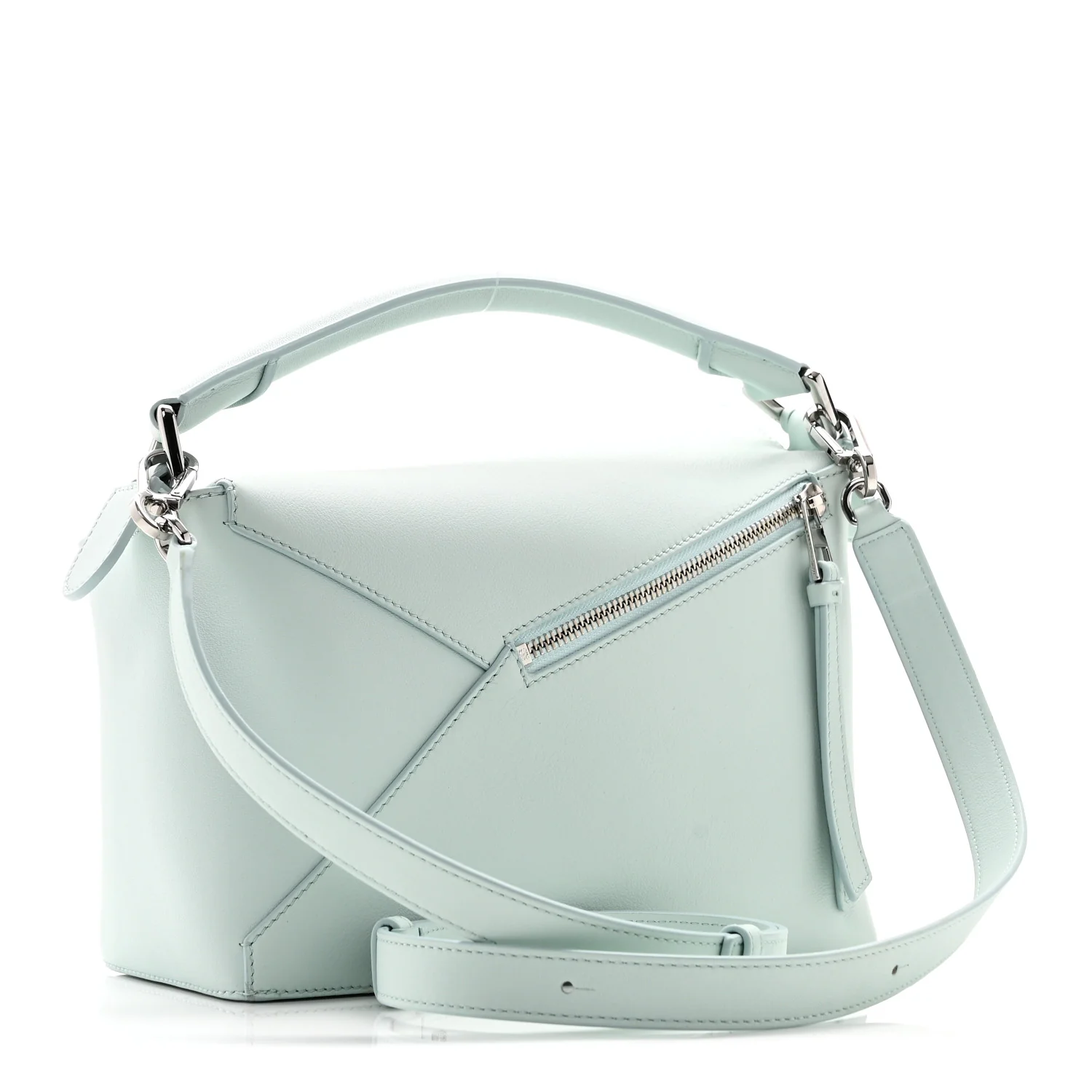 Calfskin Small Puzzle Edge Bag Frozen - Image 3