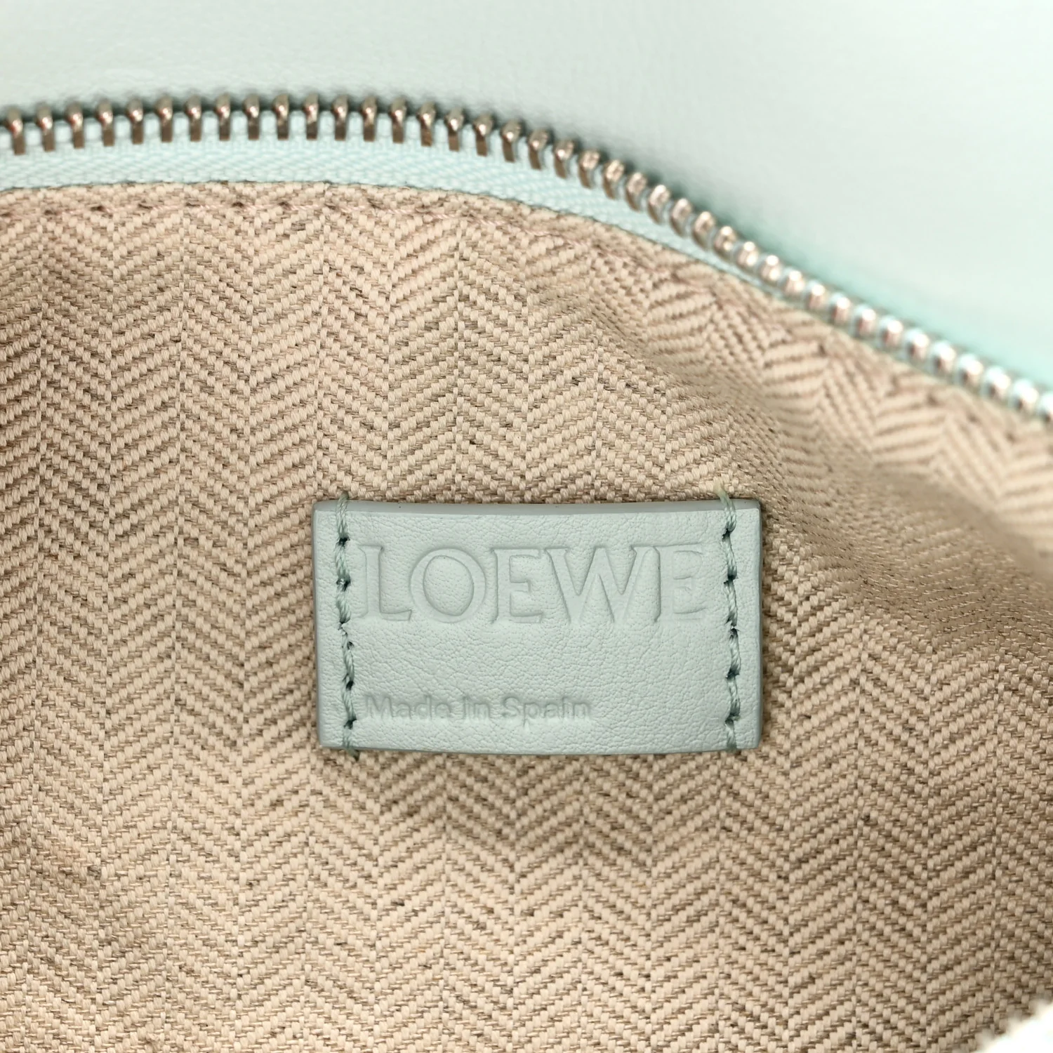 Calfskin Small Puzzle Edge Bag Frozen - Image 6