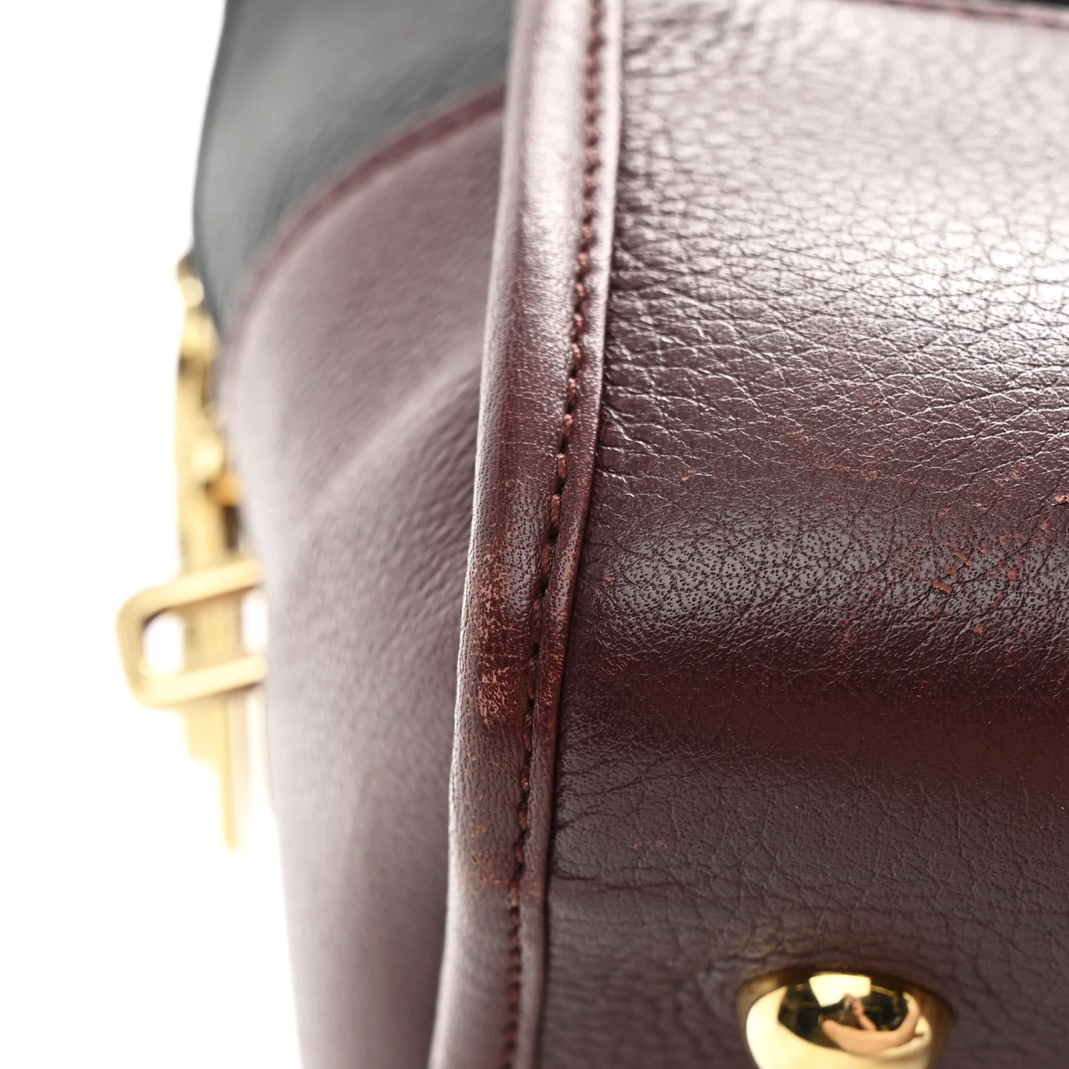 Calfskin Tri-Color Amazona 36 Black Chestnut - Image 10