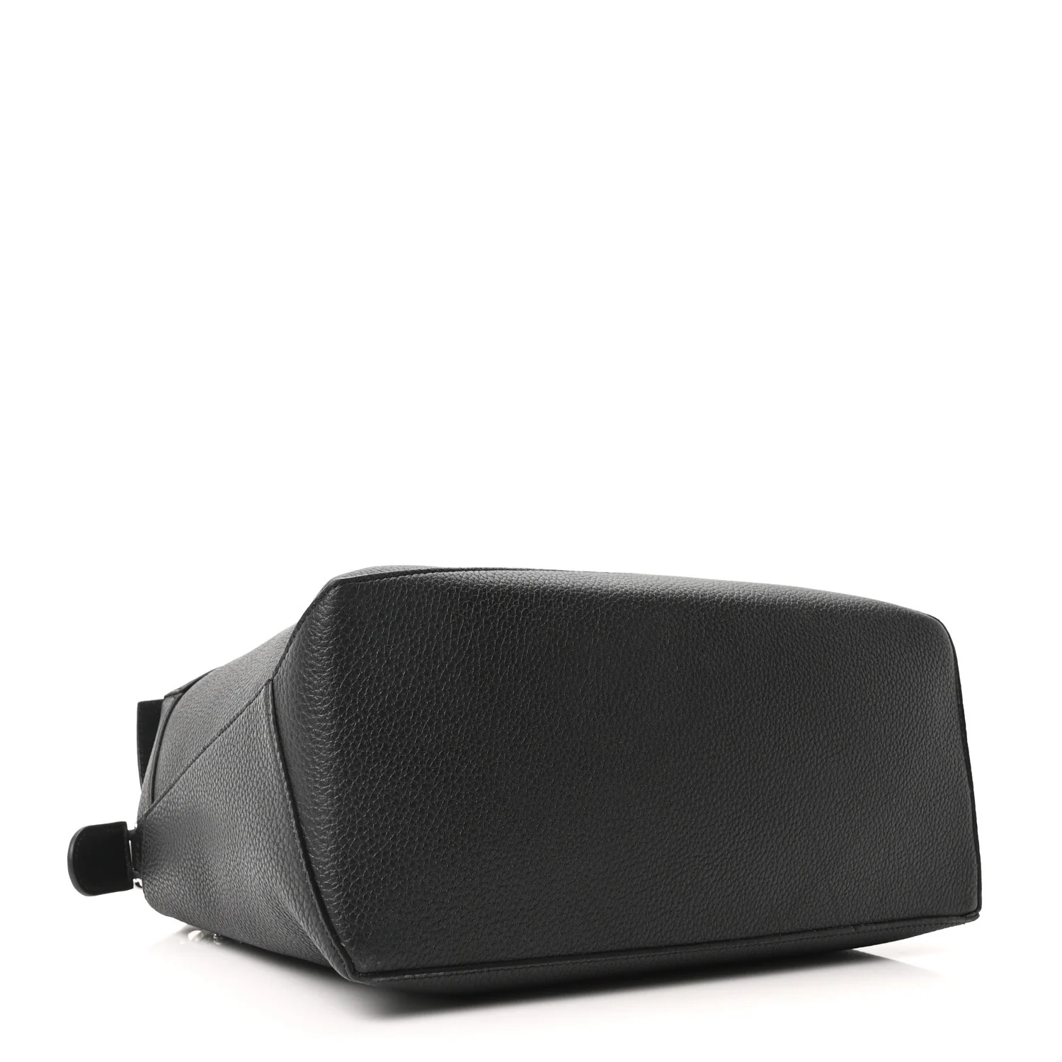 Grained Calfskin Large Puzzle Edge Bag Black - Image 4