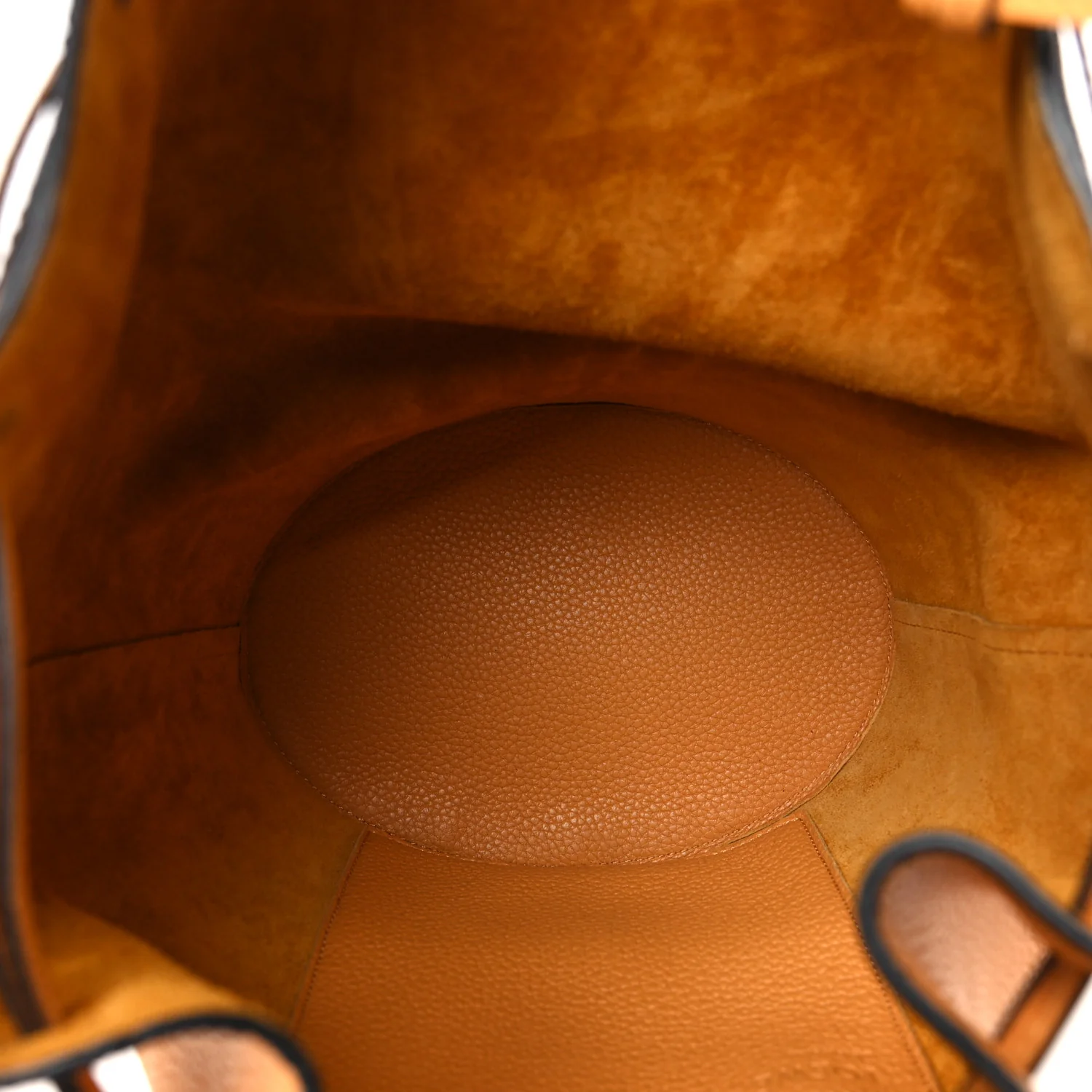 Grained Calfskin Medium Balloon Bag Saffron Yellow - Image 11