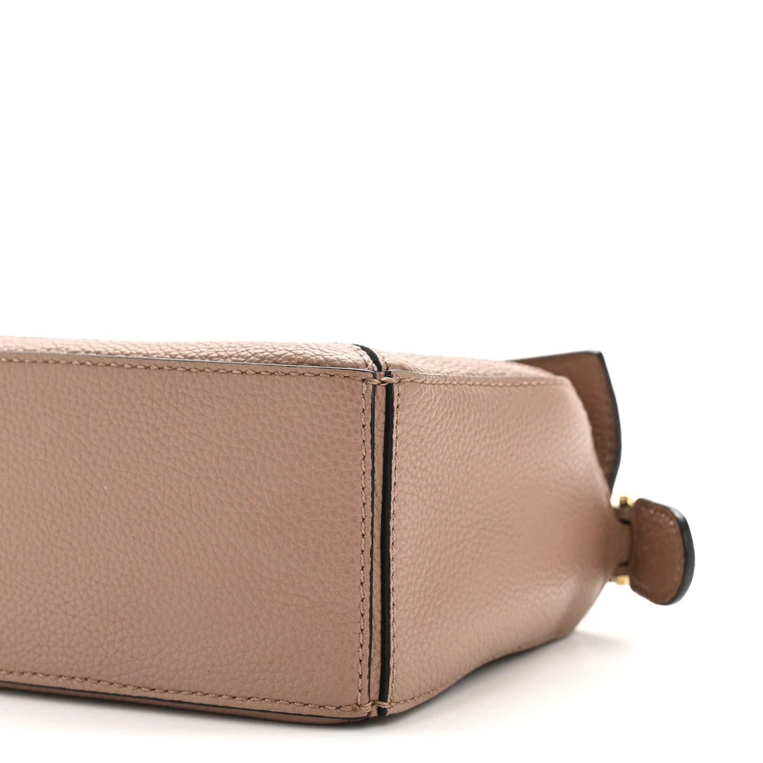 Grained Calfskin Mini Puzzle Bag Dark Blush - Image 10