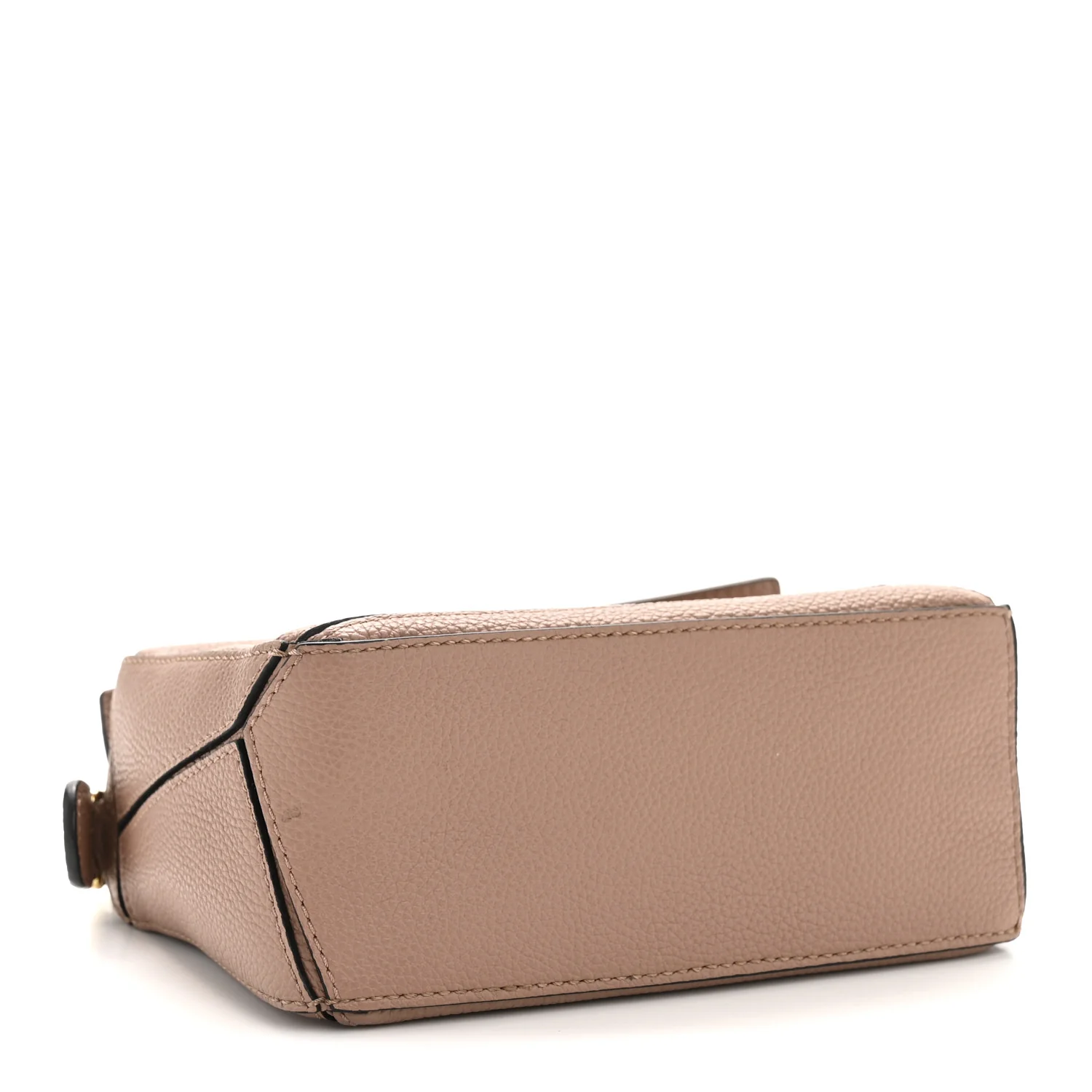 Grained Calfskin Mini Puzzle Bag Dark Blush - Image 4