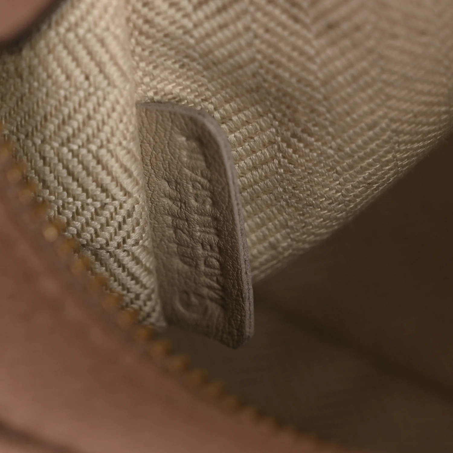 Grained Calfskin Mini Puzzle Bag Dark Blush - Image 7