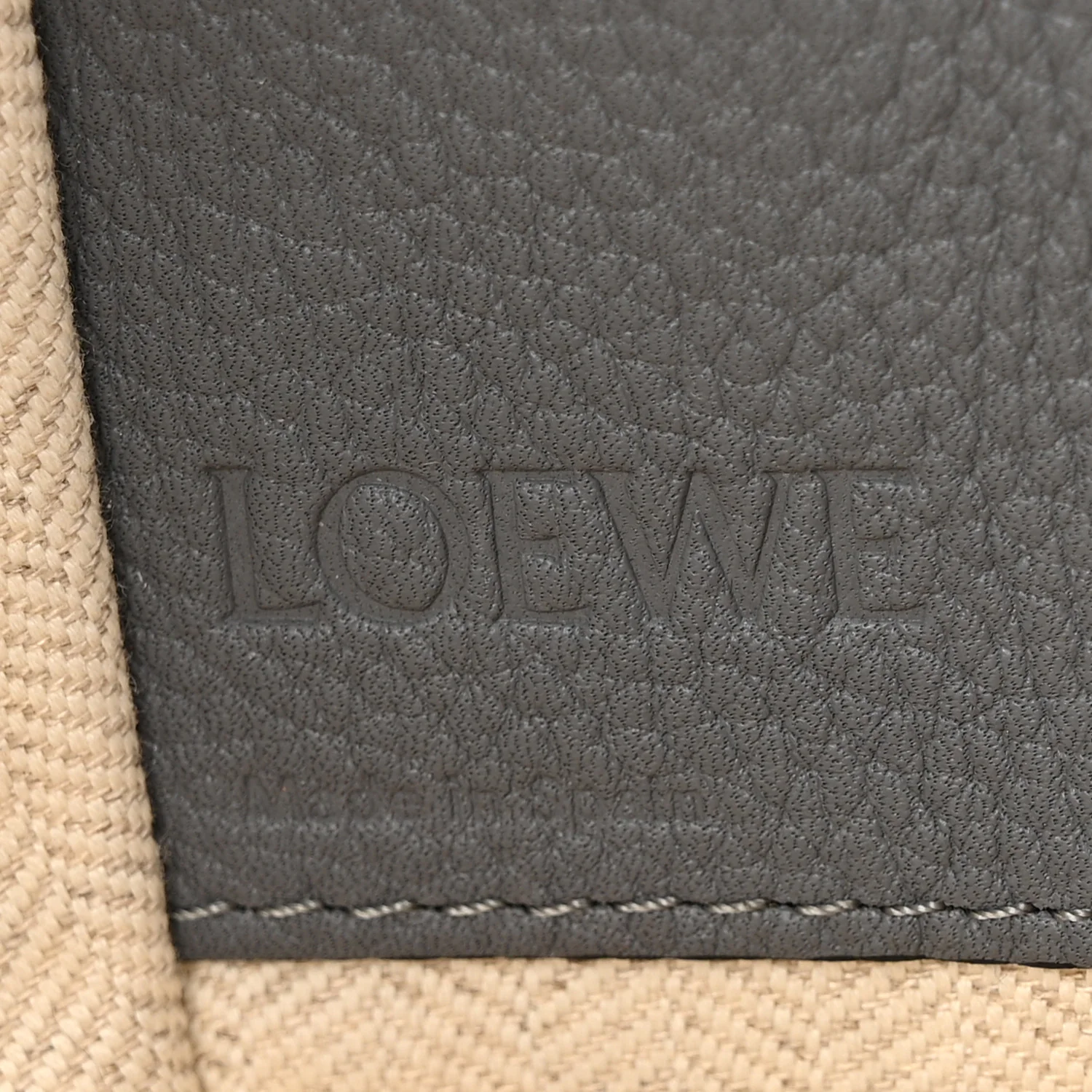 Grained Calfskin Small Hammock Shoulder Bag Asphalt - Image 6