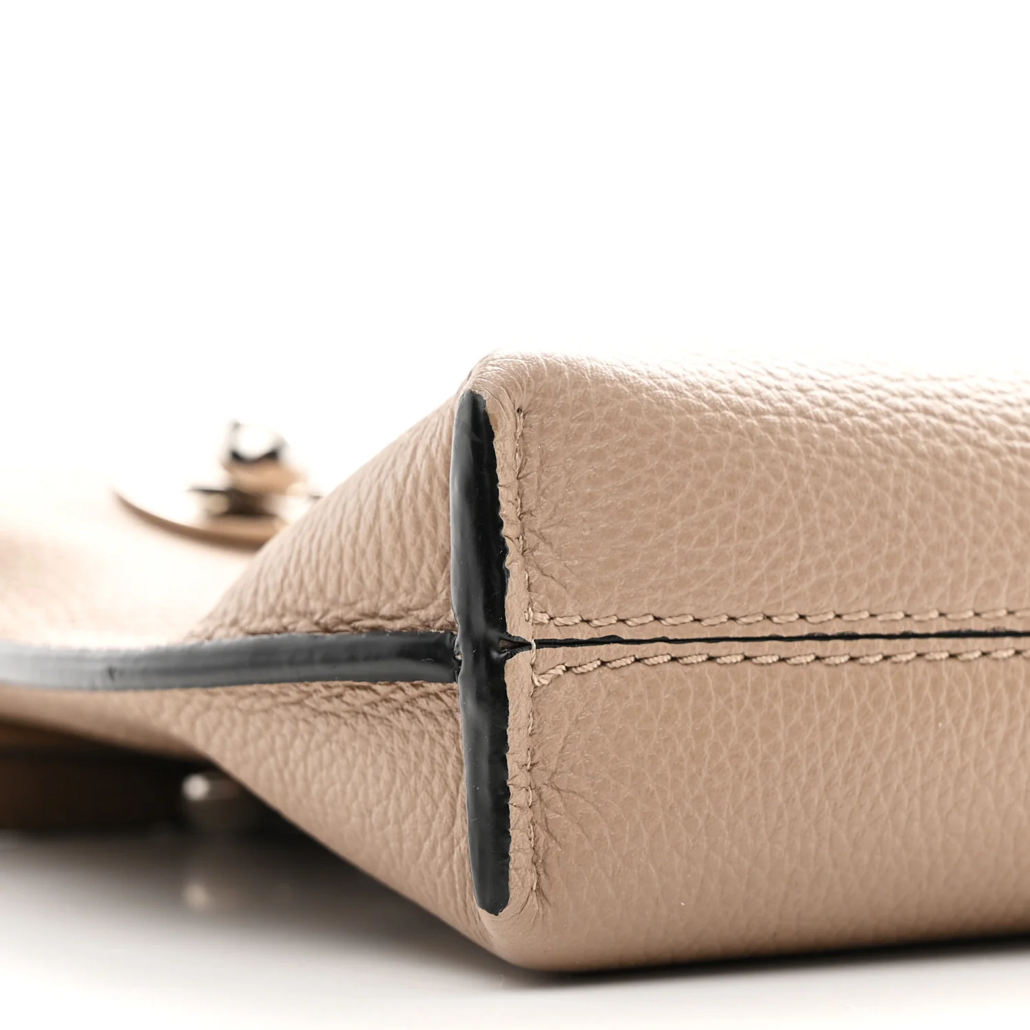 Grained Calfskin Small Missy Bag Sand - Image 8
