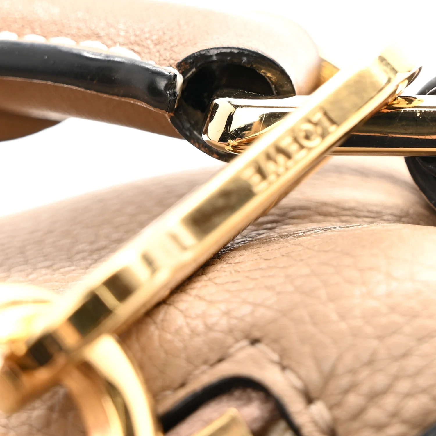 Grained Calfskin Small Puzzle Bag Sand Mink - Image 10