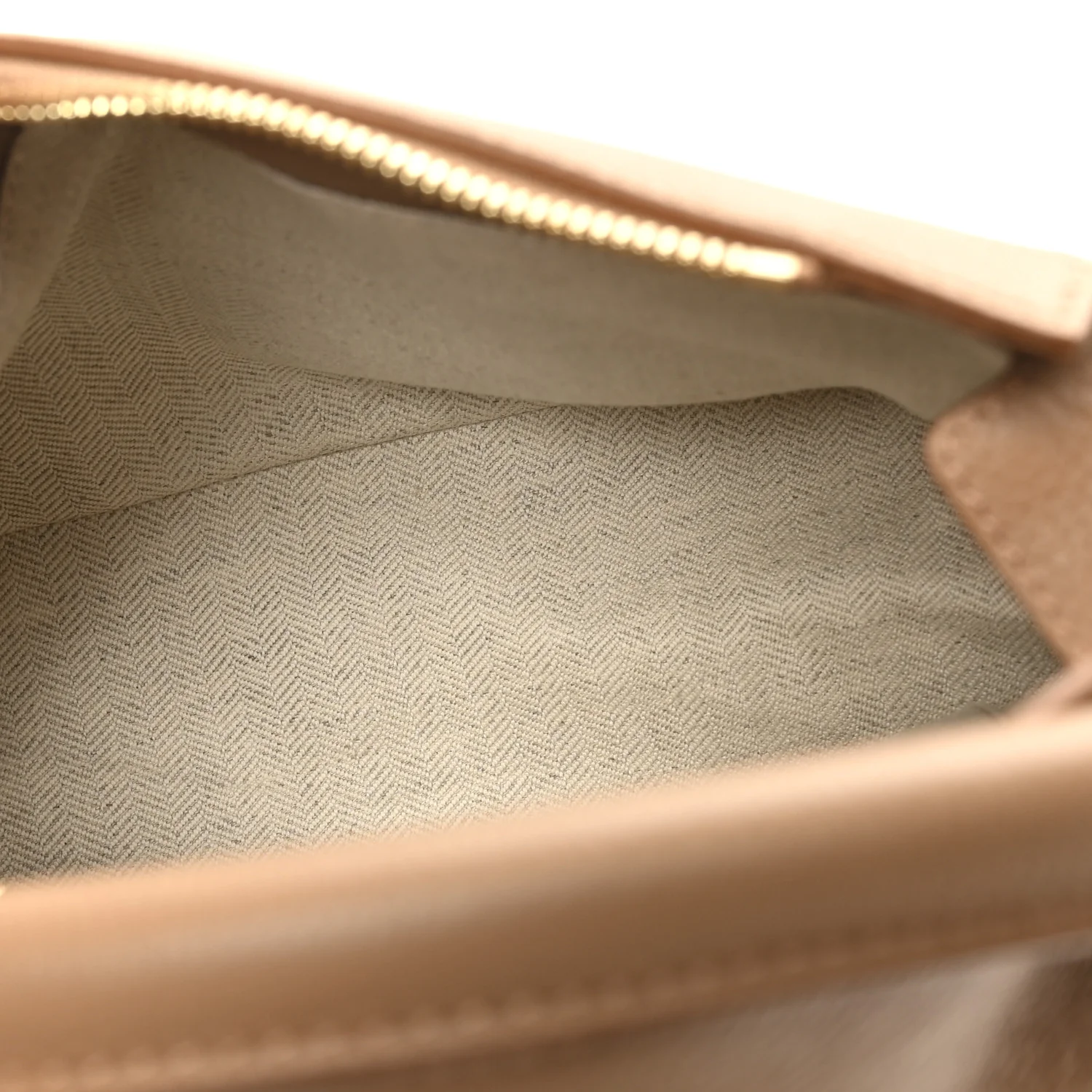 Grained Calfskin Small Puzzle Edge Bag Toffee - Image 5