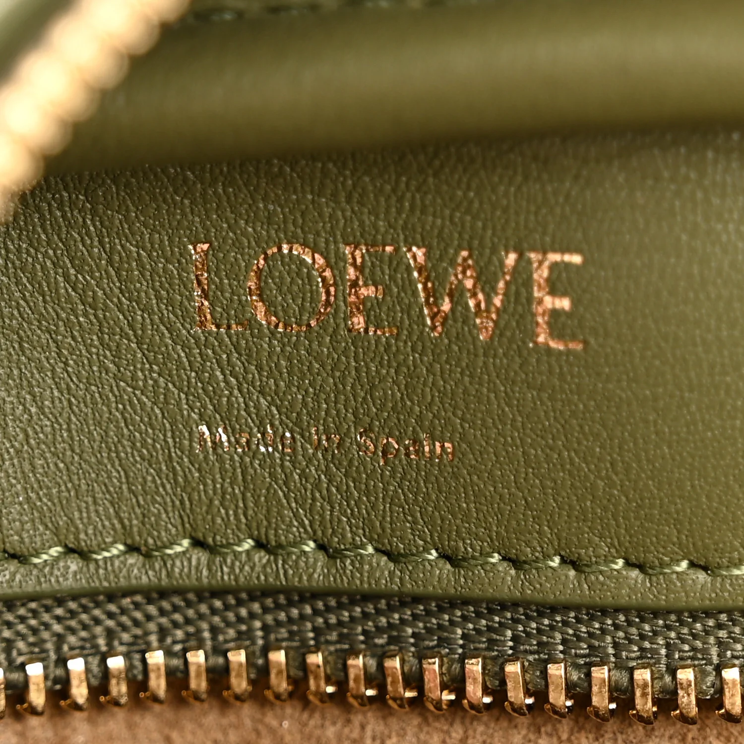 Jacquard Anagram Calfskin Amazona 23 Avocado Green - Image 6