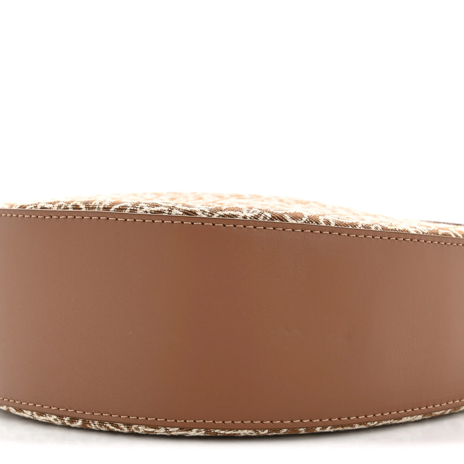 Jacquard Anagram Calfskin Luna Bag Tan Pecan - Image 9