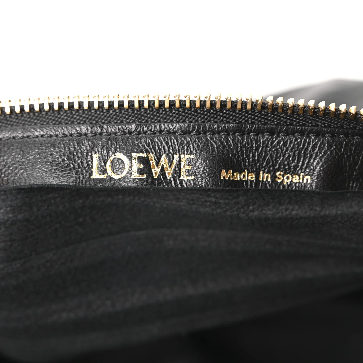 Lambskin Pleated Bracelet Pouch Shoulder Bag Black - Image 6