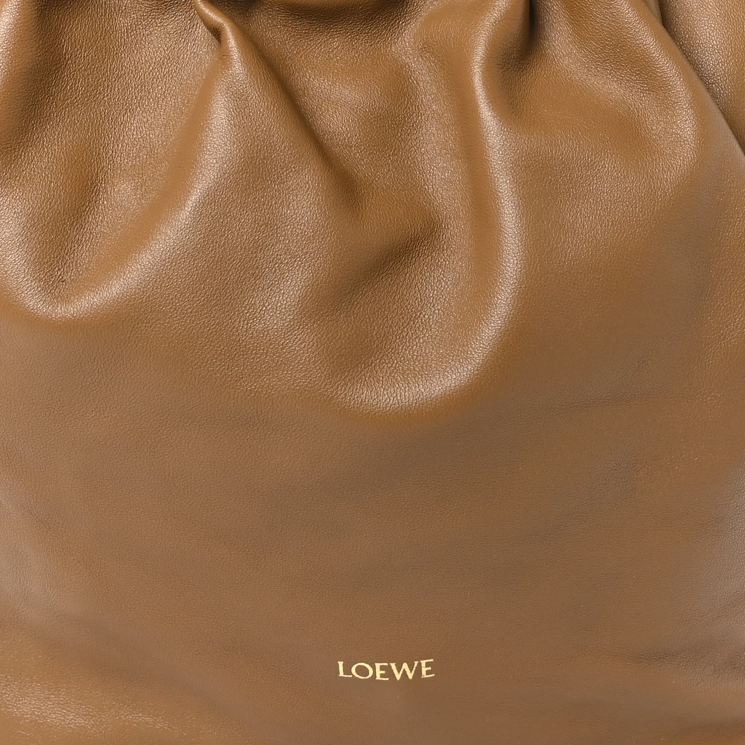 Mellow Nappa Medium Squeeze Bag Oak - Image 7