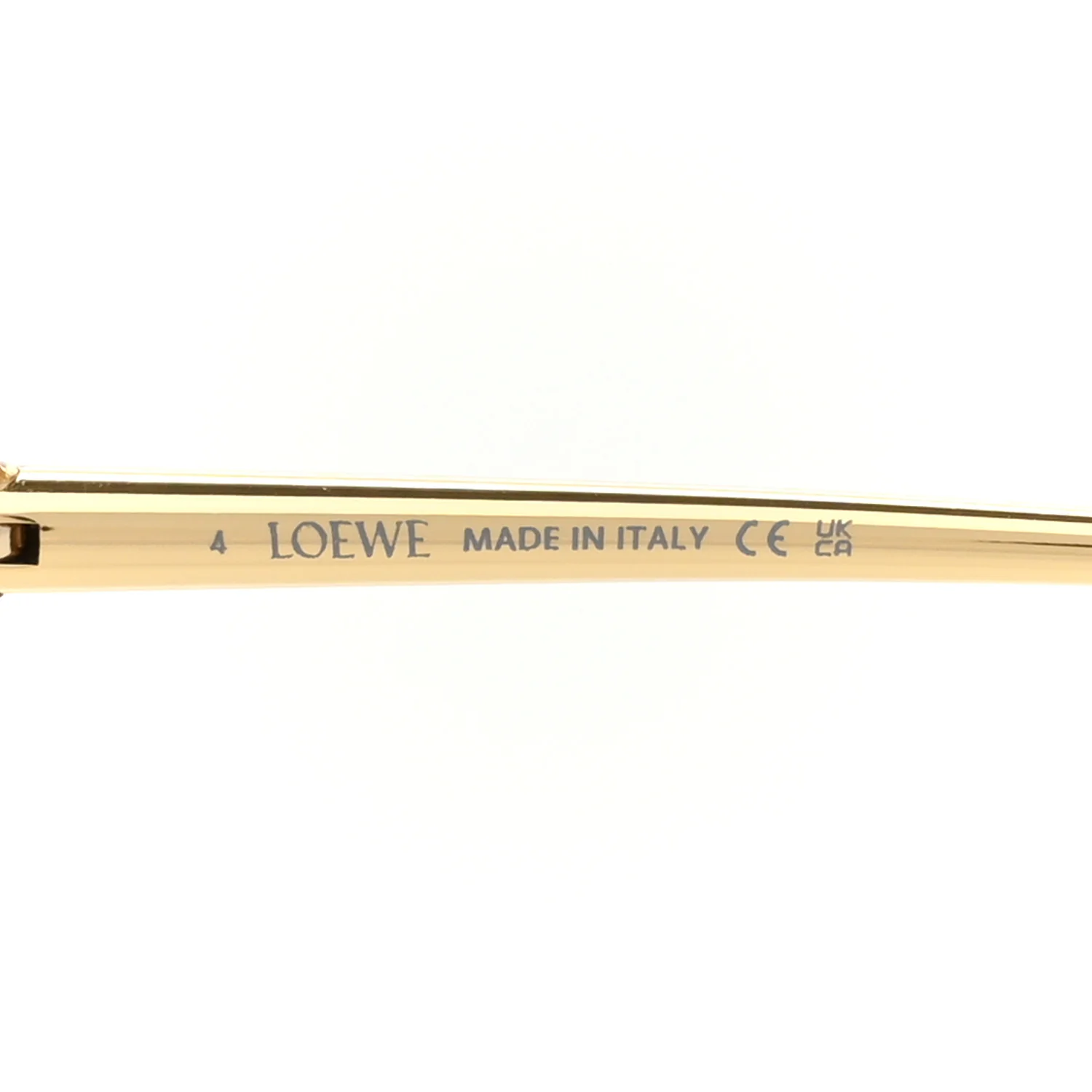 Metal Hillock Aviator Oversized Sunglasses LW40180U Gold - Image 6