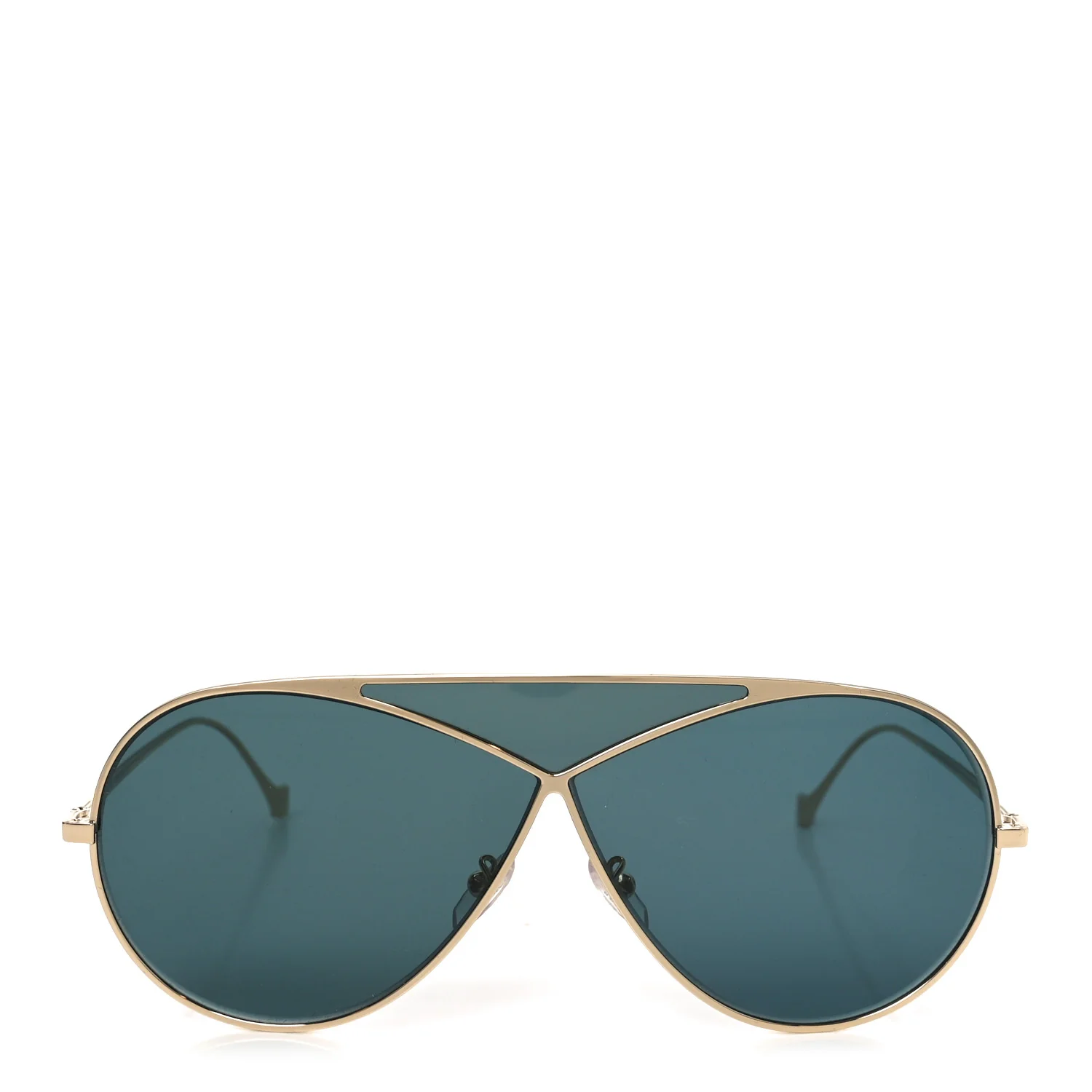 Metal Puzzle Medium Sunglasses LW40010U Gold - Image 2