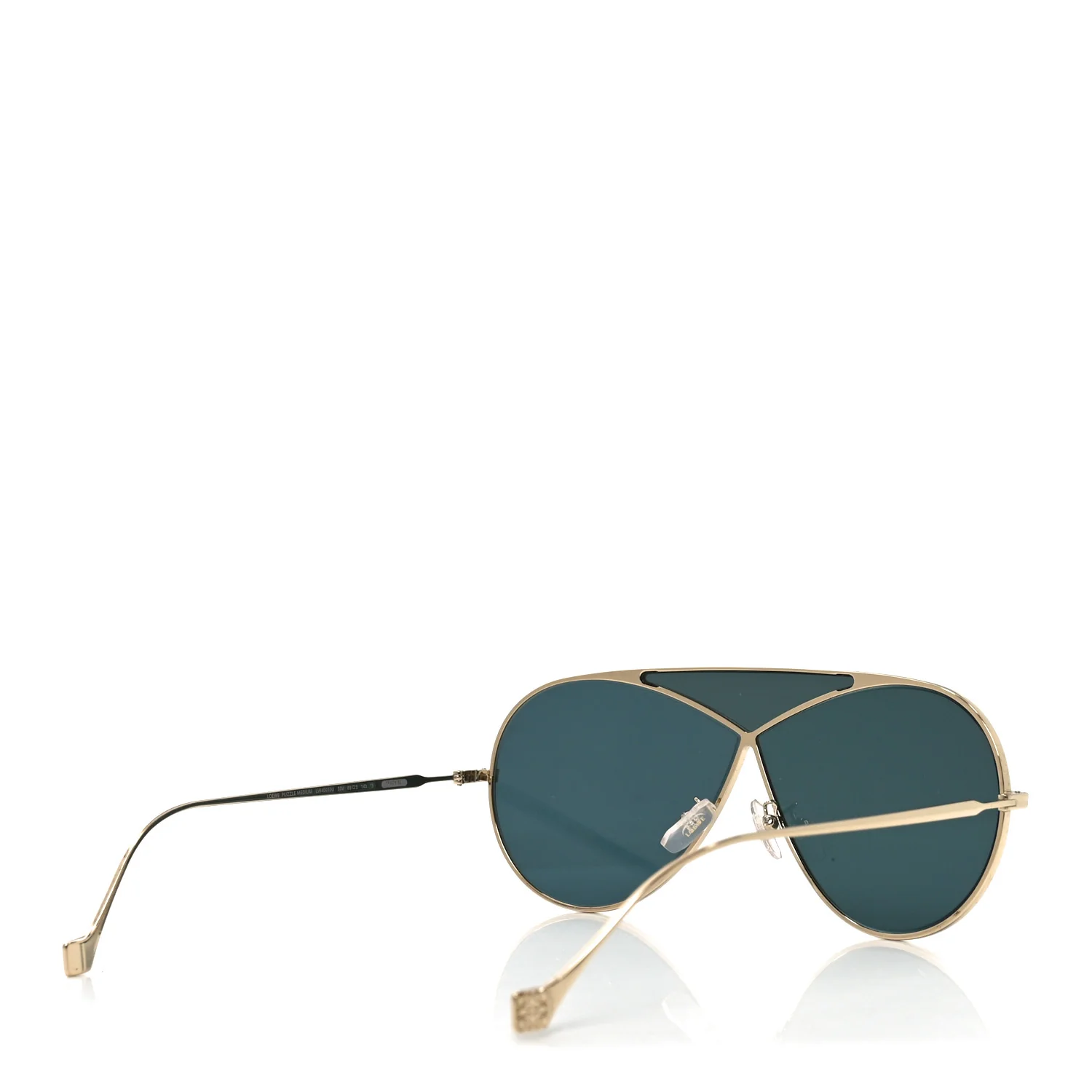 Metal Puzzle Medium Sunglasses LW40010U Gold - Image 3
