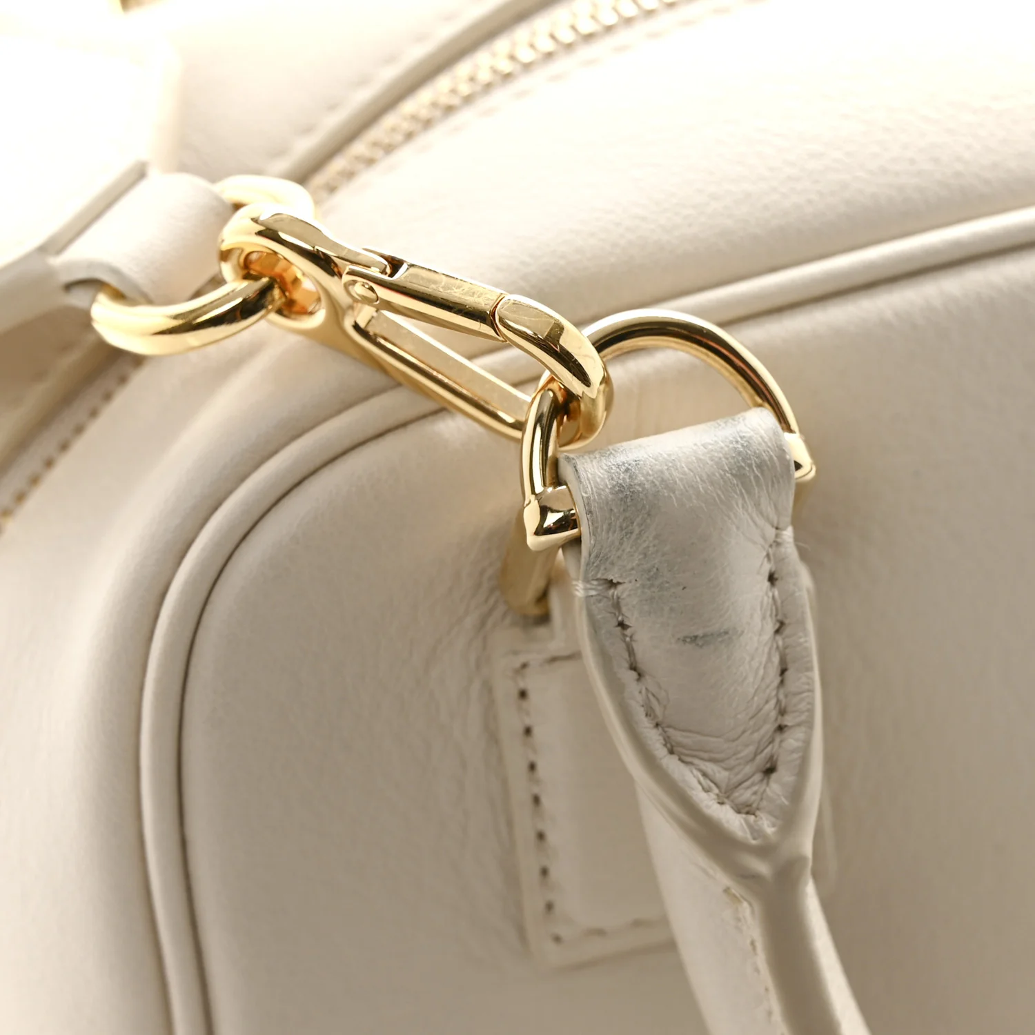 Nappa Calfskin Amazona 16 Square Bag Angora - Image 11