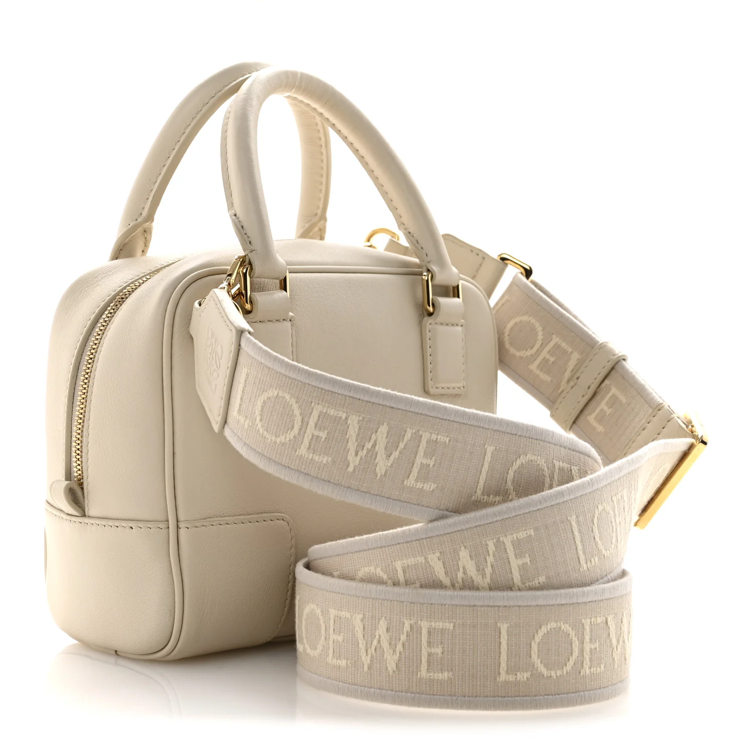 Nappa Calfskin Amazona 16 Square Bag Angora - Image 3