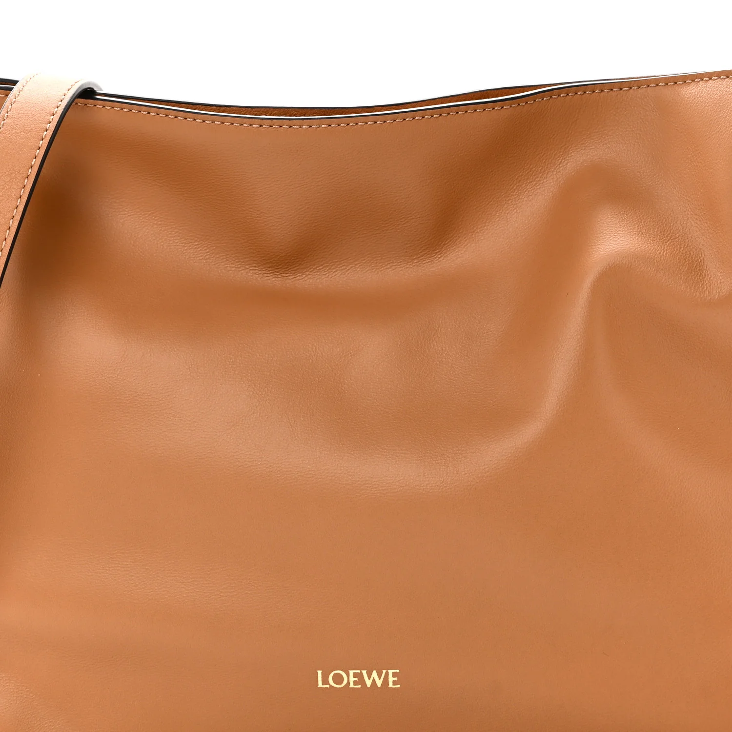 Nappa Medium Flamenco Knot Bag Warm Desert - Image 7