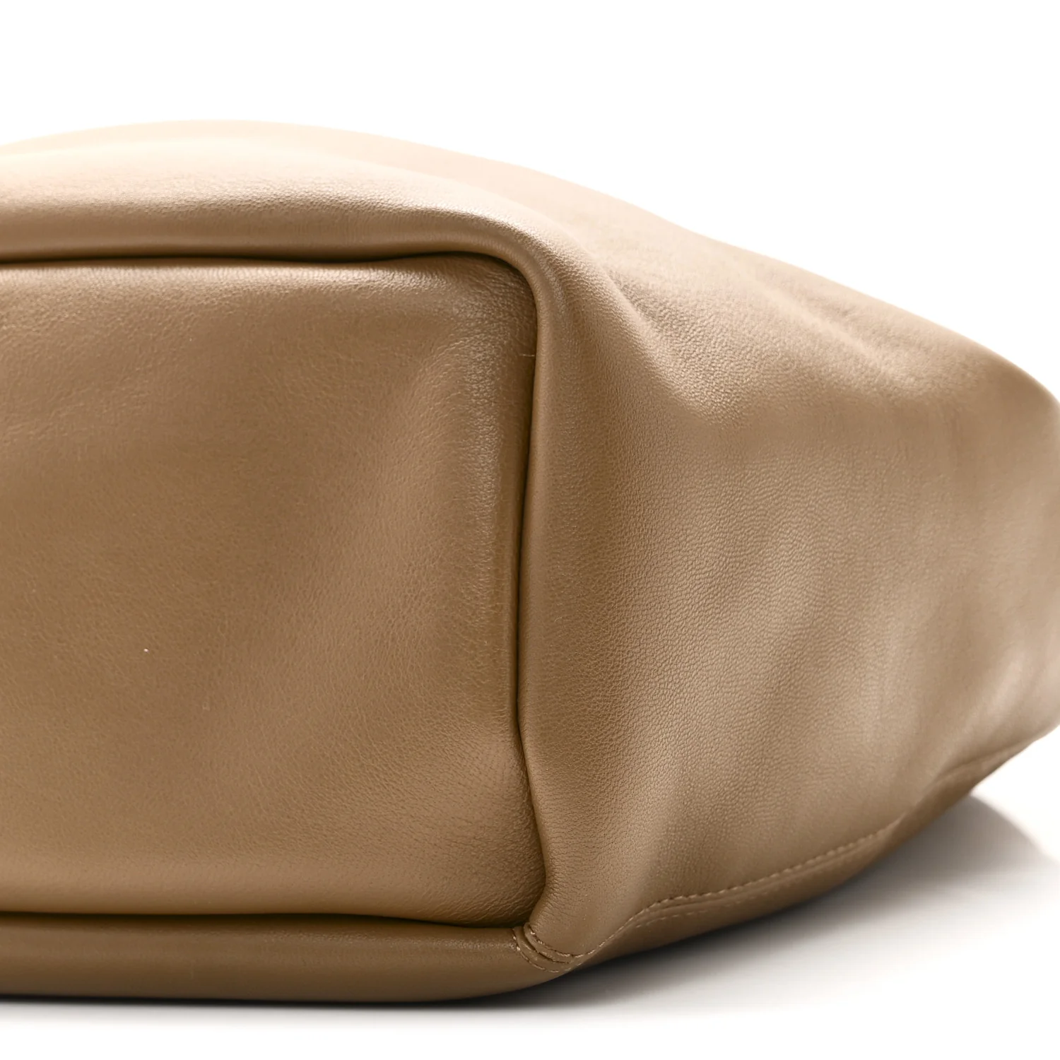 Nappa Small Squeeze Bag Oak - Image 9