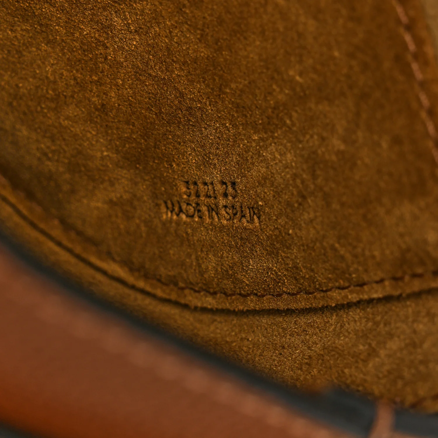 Pebble Grain Calfskin Mini Gate Dual Bag Tan - Image 7