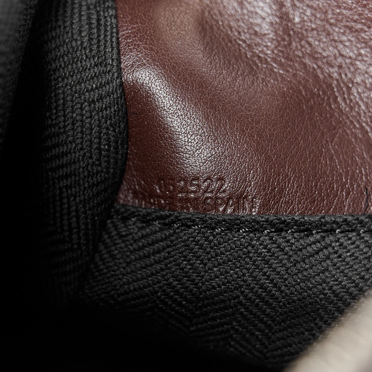 Shiny Calfskin Small Puzzle Biker Bag Dark Brown - Image 7