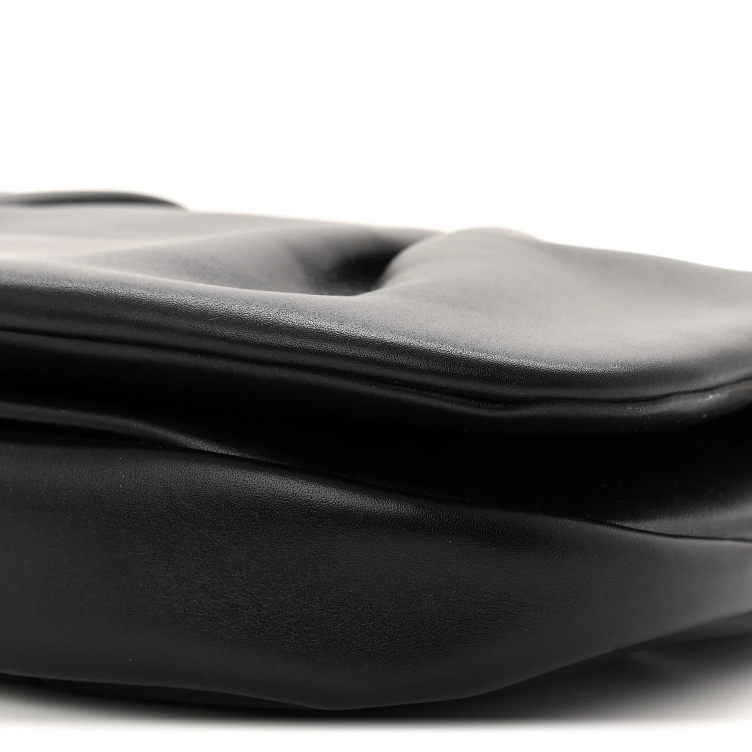 Shiny Nappa Calfskin Paseo Satchel Black - Image 9