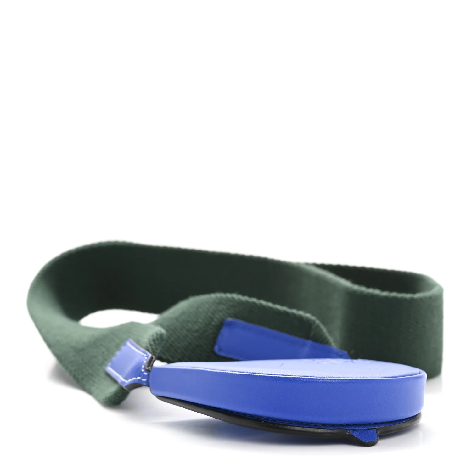 Smooth Calfskin Mini Heel Crossbody Bag Electric Blue Green - Image 4