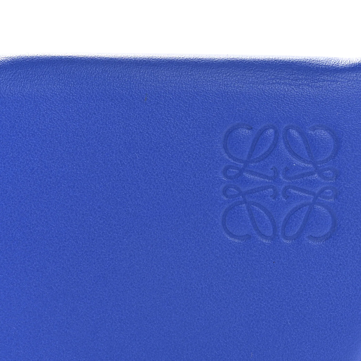 Smooth Calfskin Mini Heel Crossbody Bag Electric Blue Green - Image 8