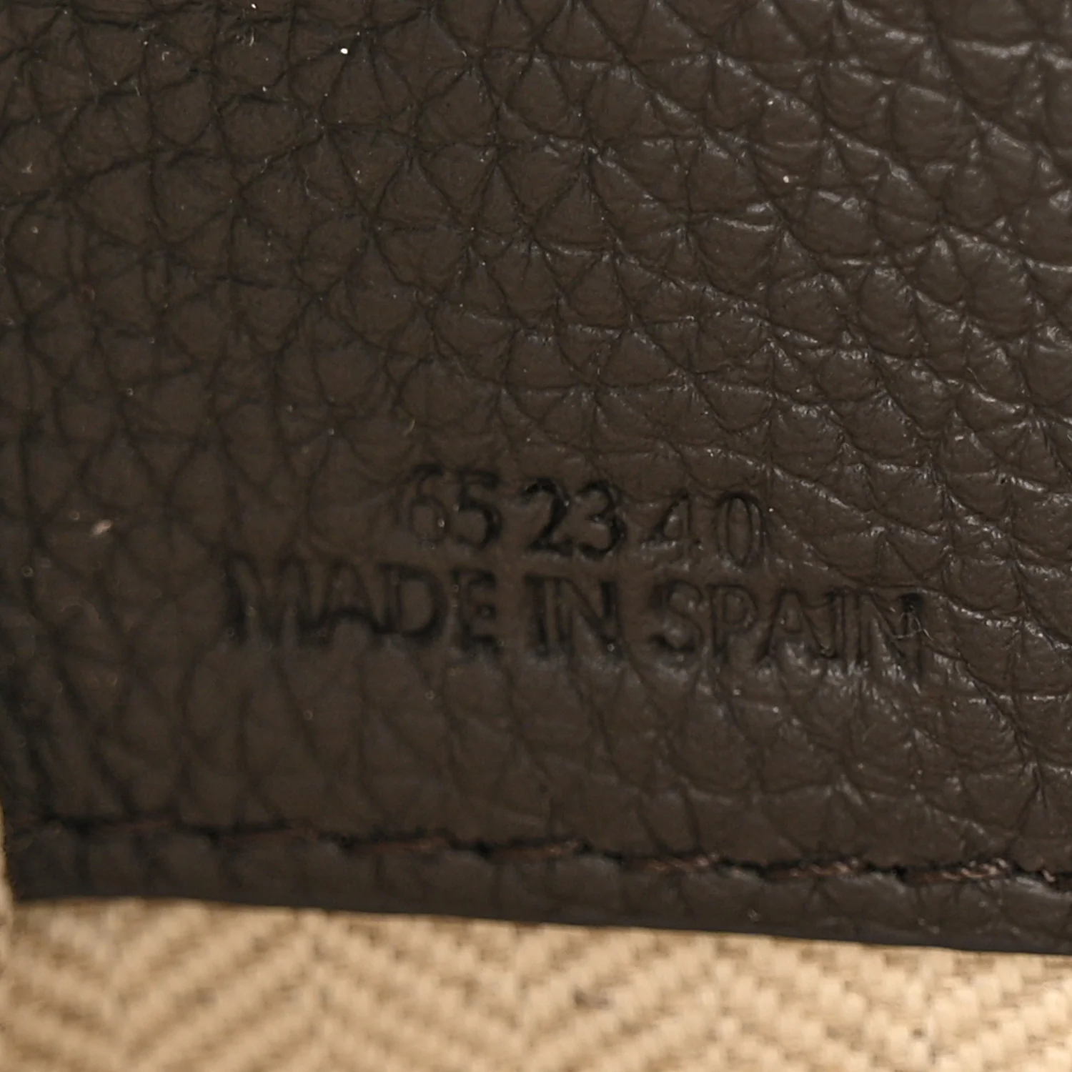 Soft Grained Calfskin Compact Hammock Shoulder Bag Dark Grey - Image 7