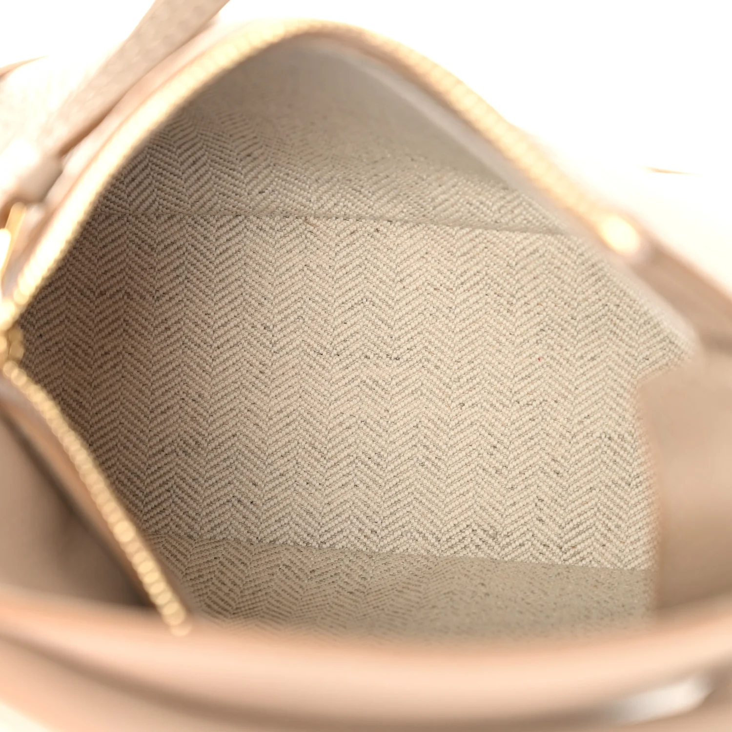 Soft Grained Calfskin Mini Puzzle Edge Bag Sand - Image 6