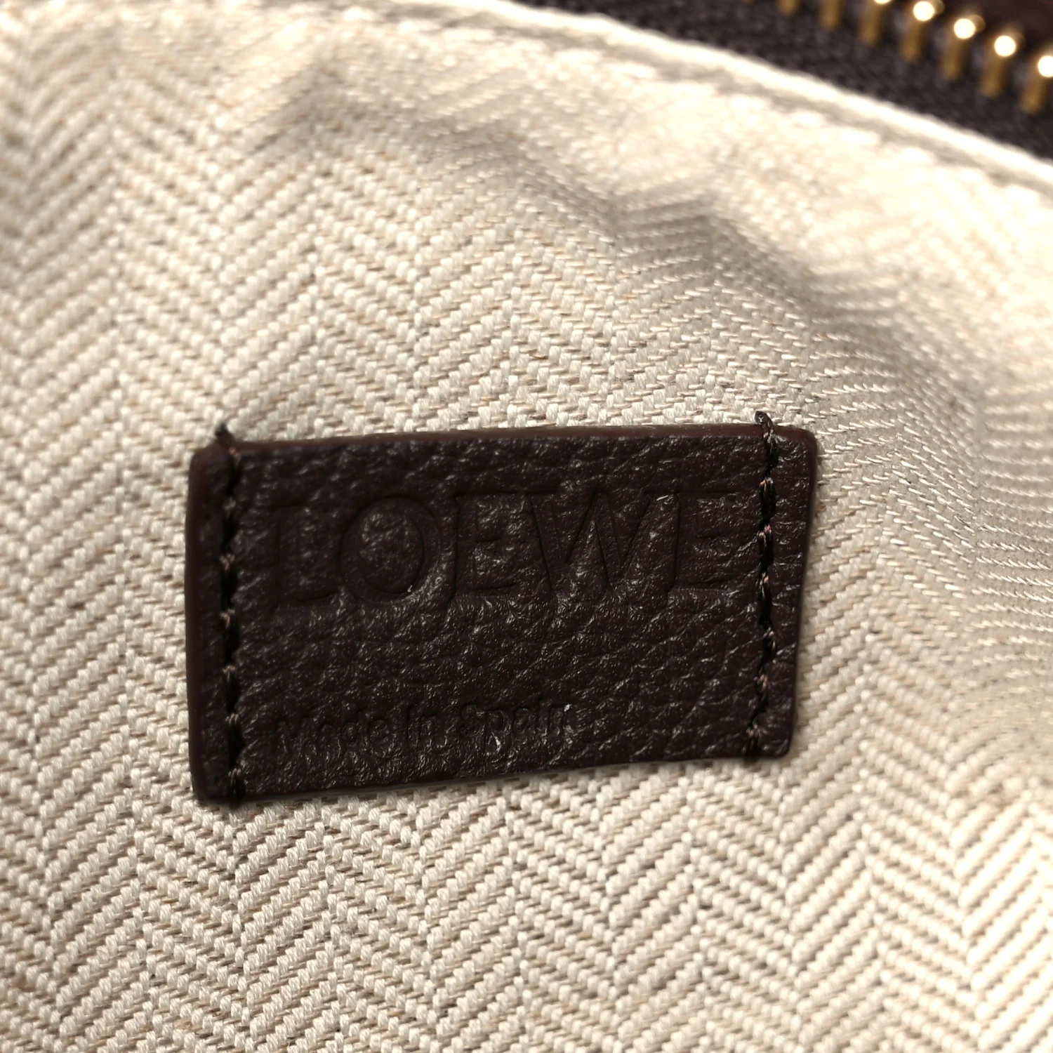 Soft Grained Calfskin Small Puzzle Edge Bag Dark Chestnut - Image 6