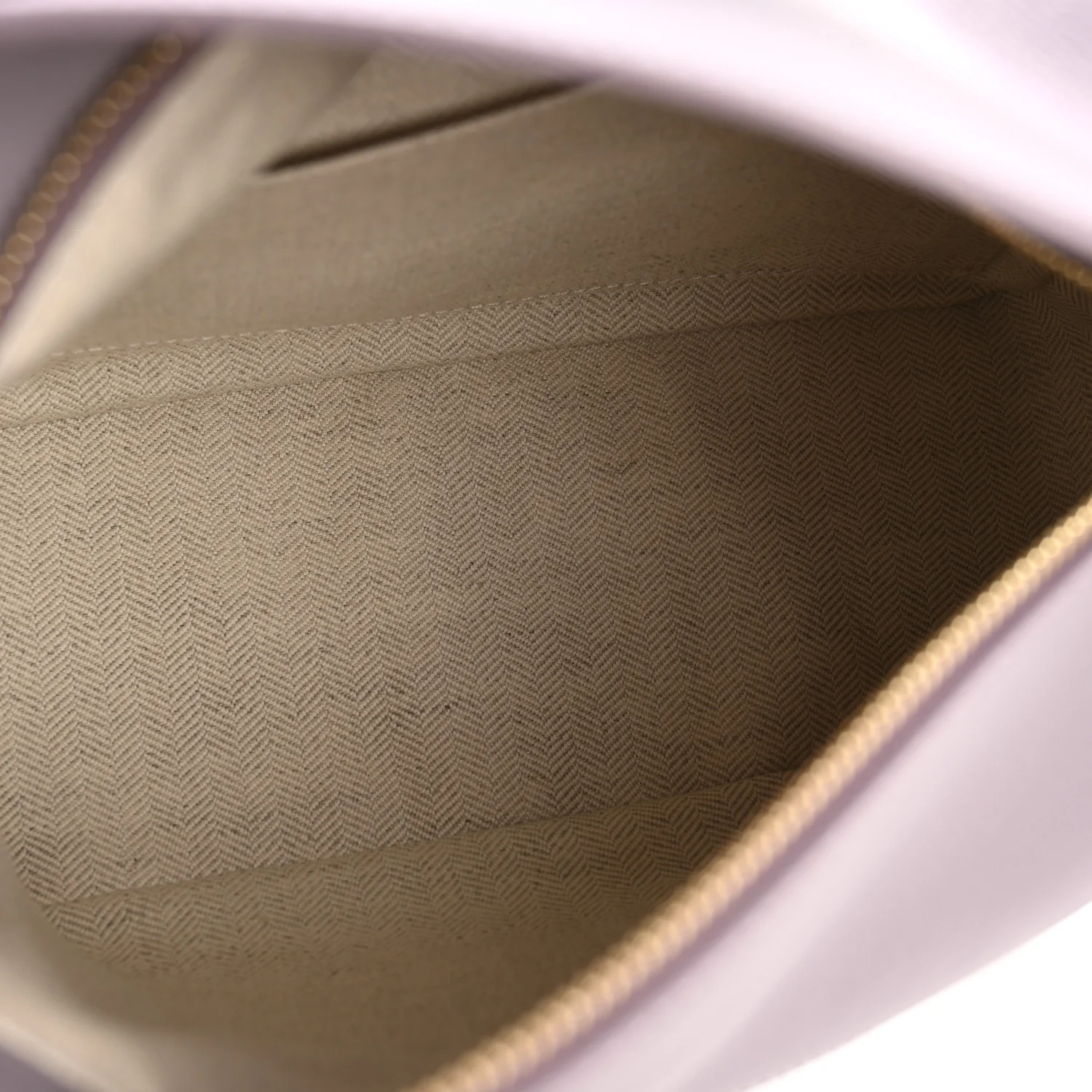 Soft Grained Calfskin Small Puzzle Edge Bag Pale Aubergine Glaze - Image 5