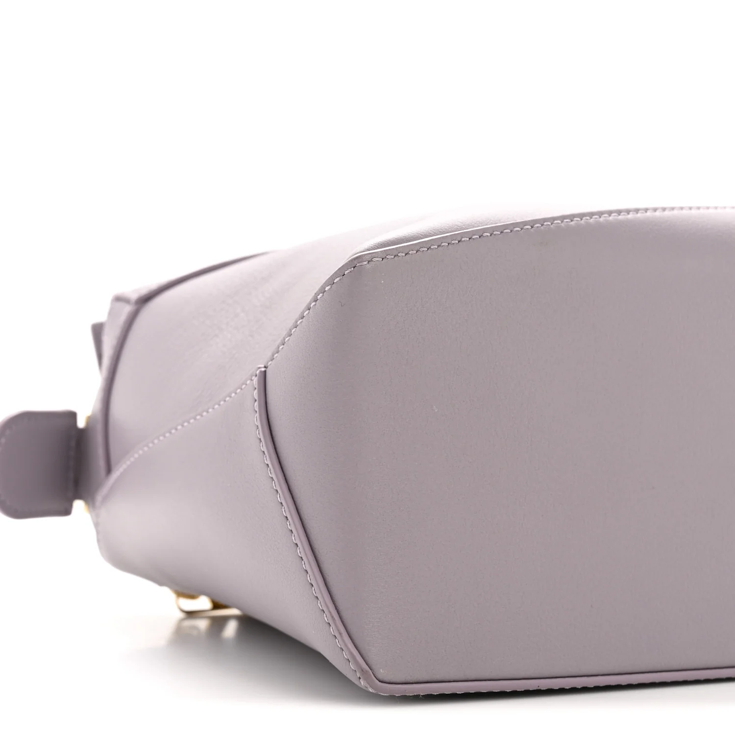 Soft Grained Calfskin Small Puzzle Edge Bag Pale Aubergine Glaze - Image 9