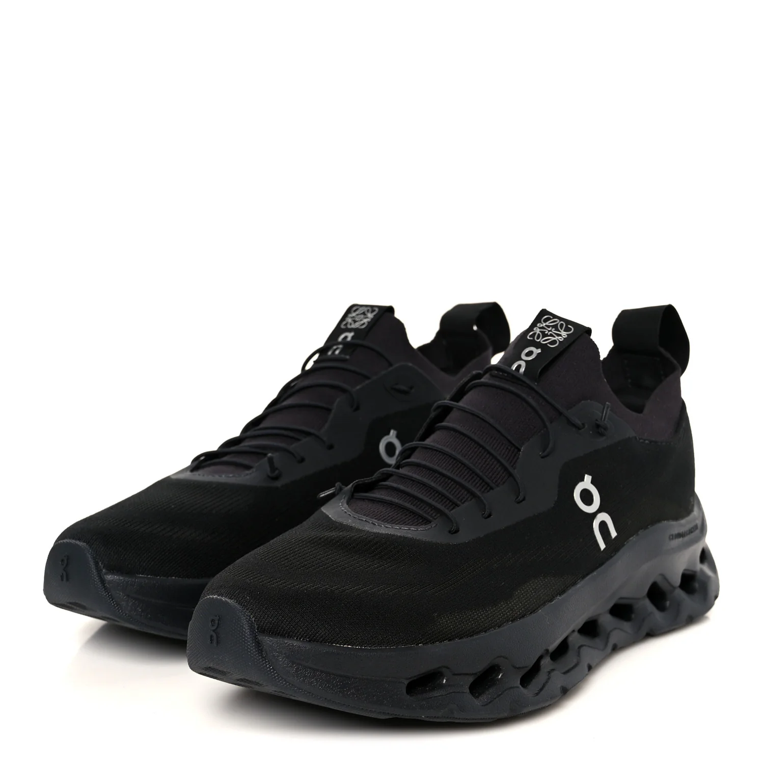 X ON Recycled Polyester Mens Cloudtilt Sneakers 40 All Black - Image 4