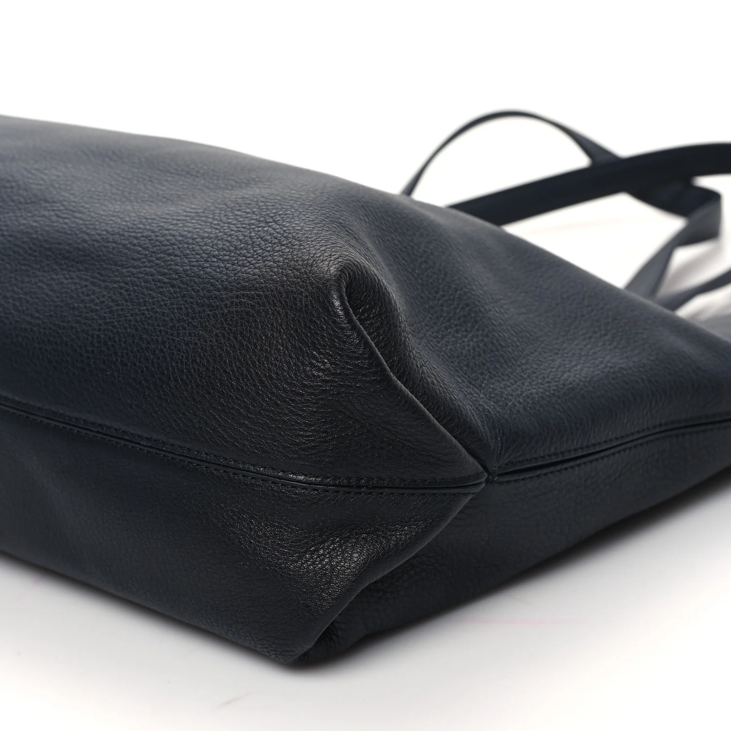 Butter Calfskin Cashmere Neo Inside Out Tote Black - Image 10
