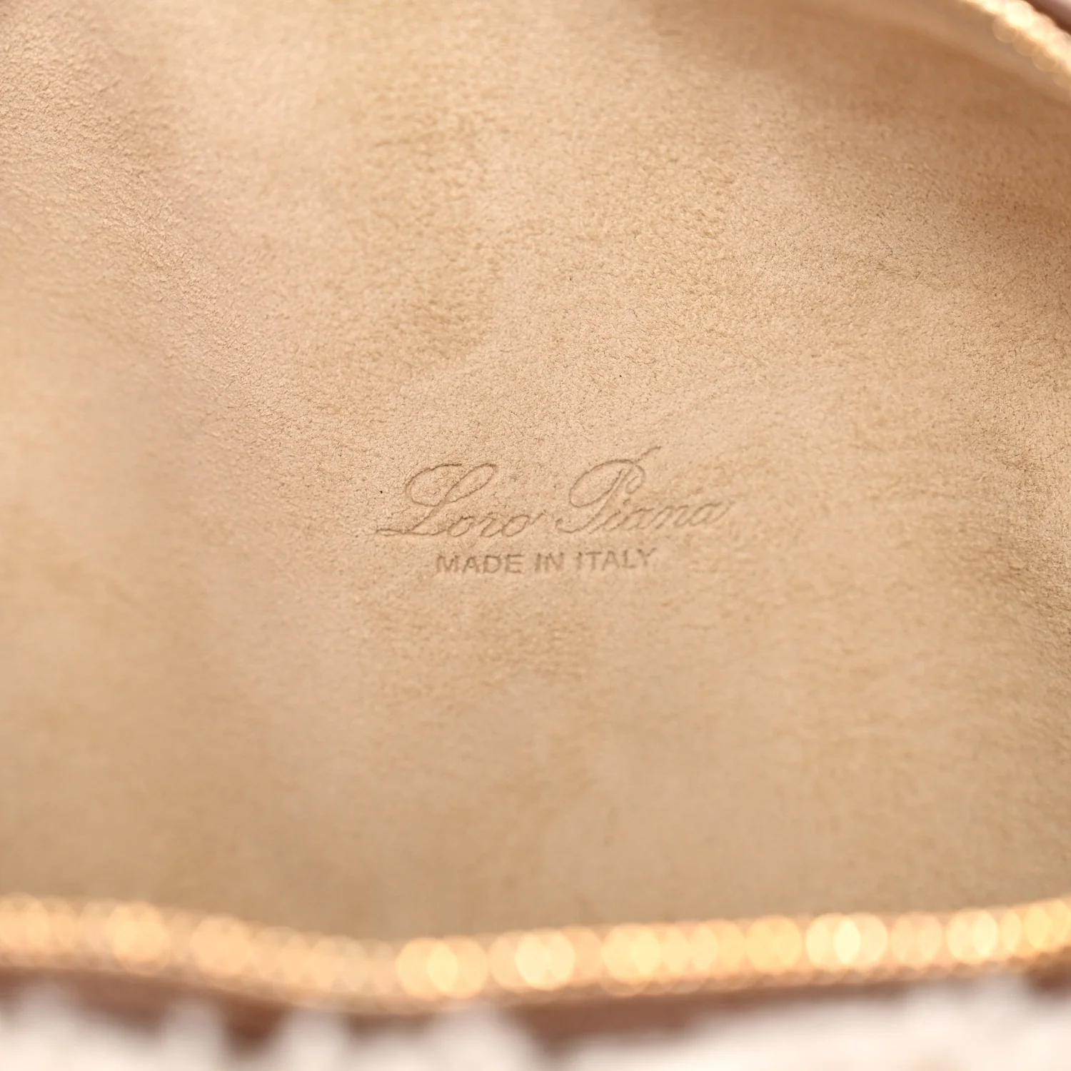 CashFur Calfskin L19 Extra Pocket Pouch Ancient Paper - Image 6