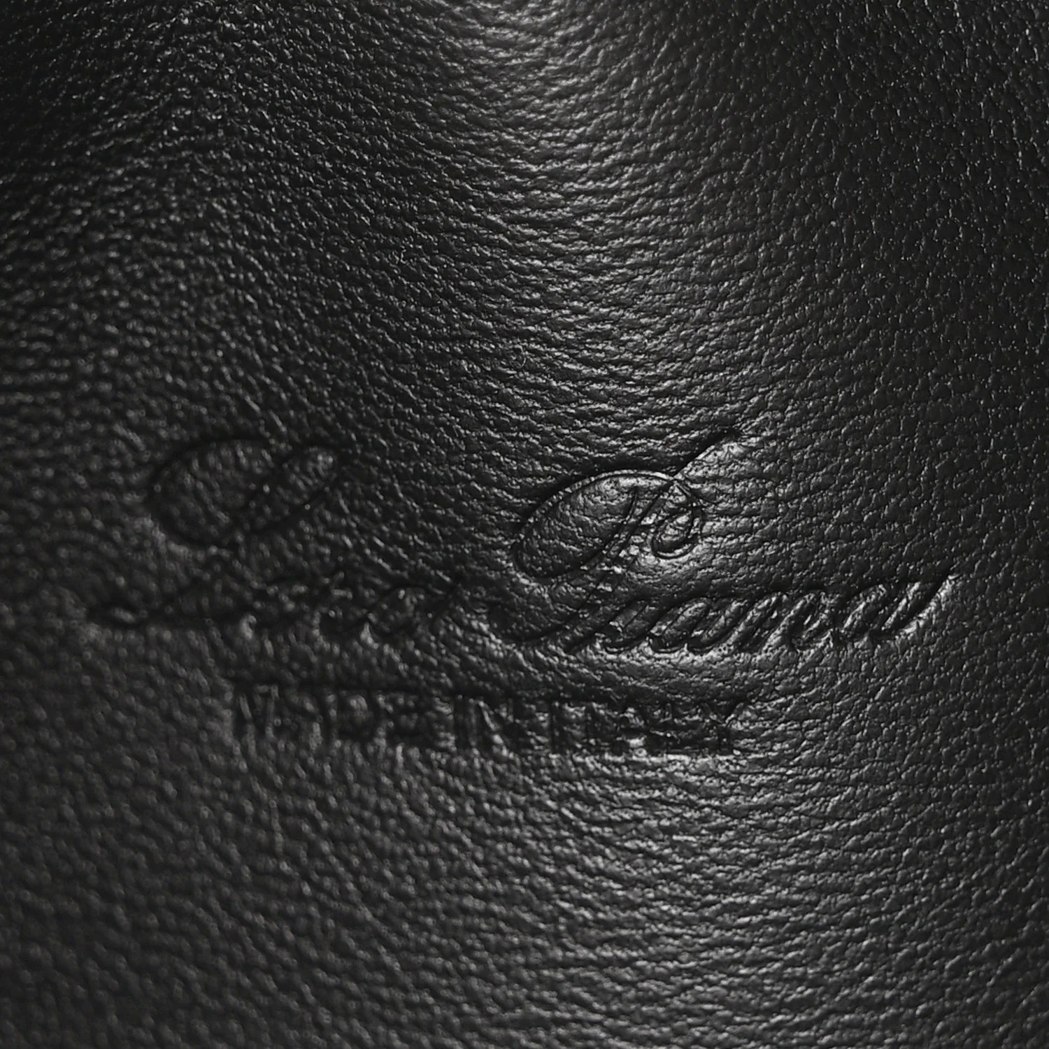 Grained Calfskin L19 Extra Pocket Pouch Black - Image 6