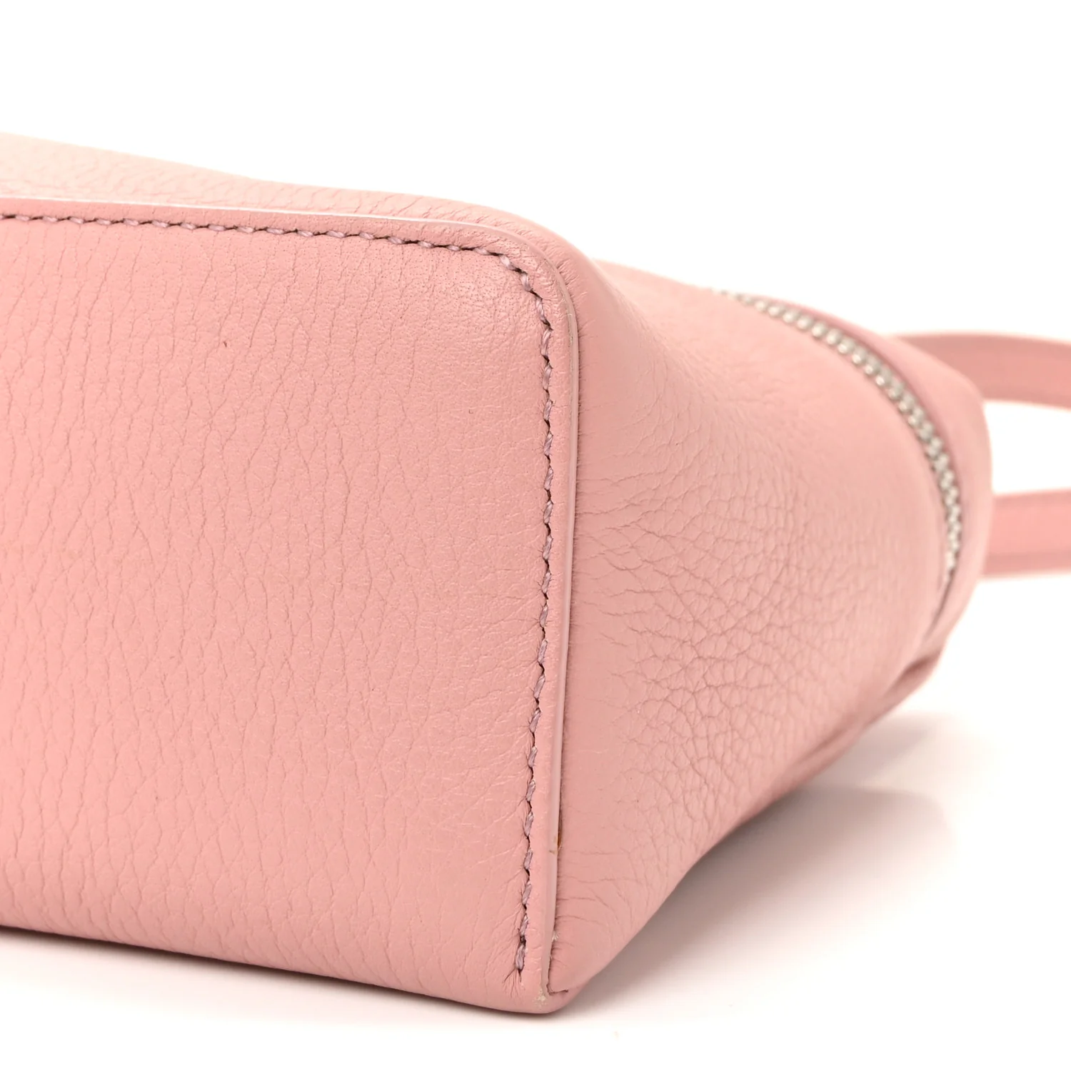 Grained Calfskin L19 Extra Pocket Pouch Rosa - Image 9