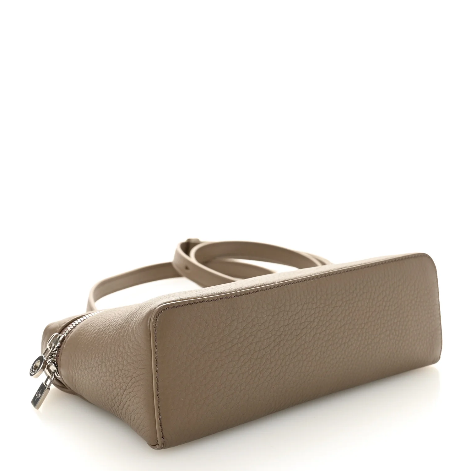 Grained Calfskin L19 Extra Pocket Pouch Warm Mastic - Image 4
